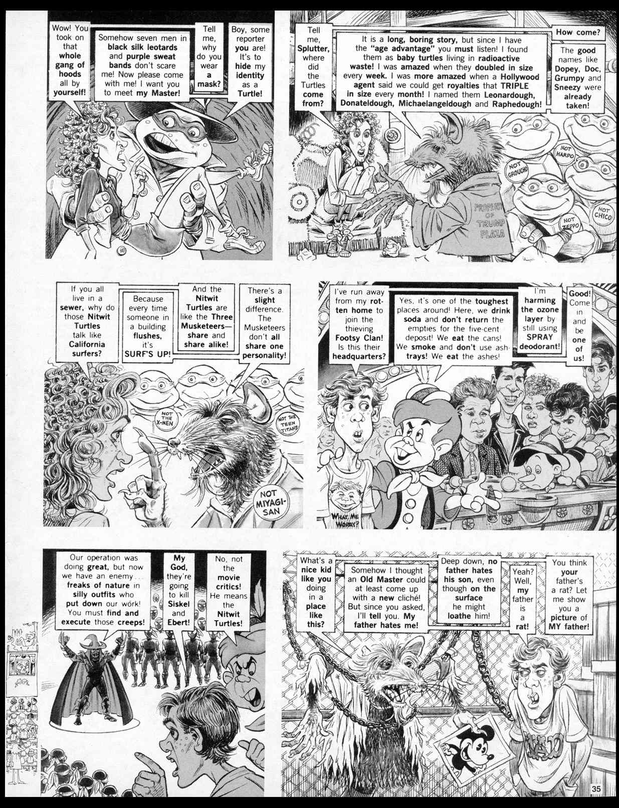 Read online MAD comic -  Issue #298 - 37