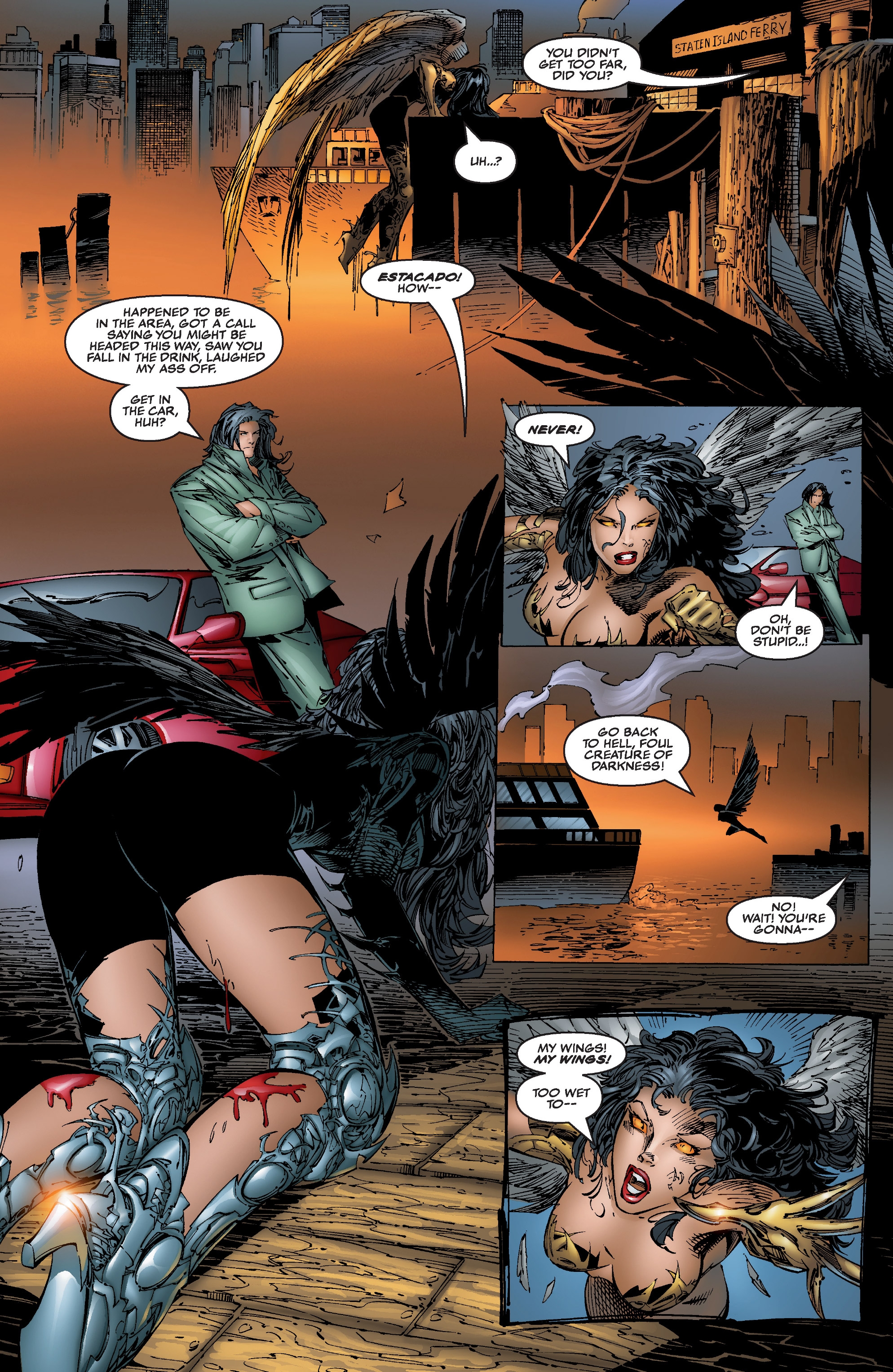 Read online The Darkness: Darkness/Batman & Darkness/Superman 20th Anniversary Collection comic -  Issue # TPB (Part 3) - 1