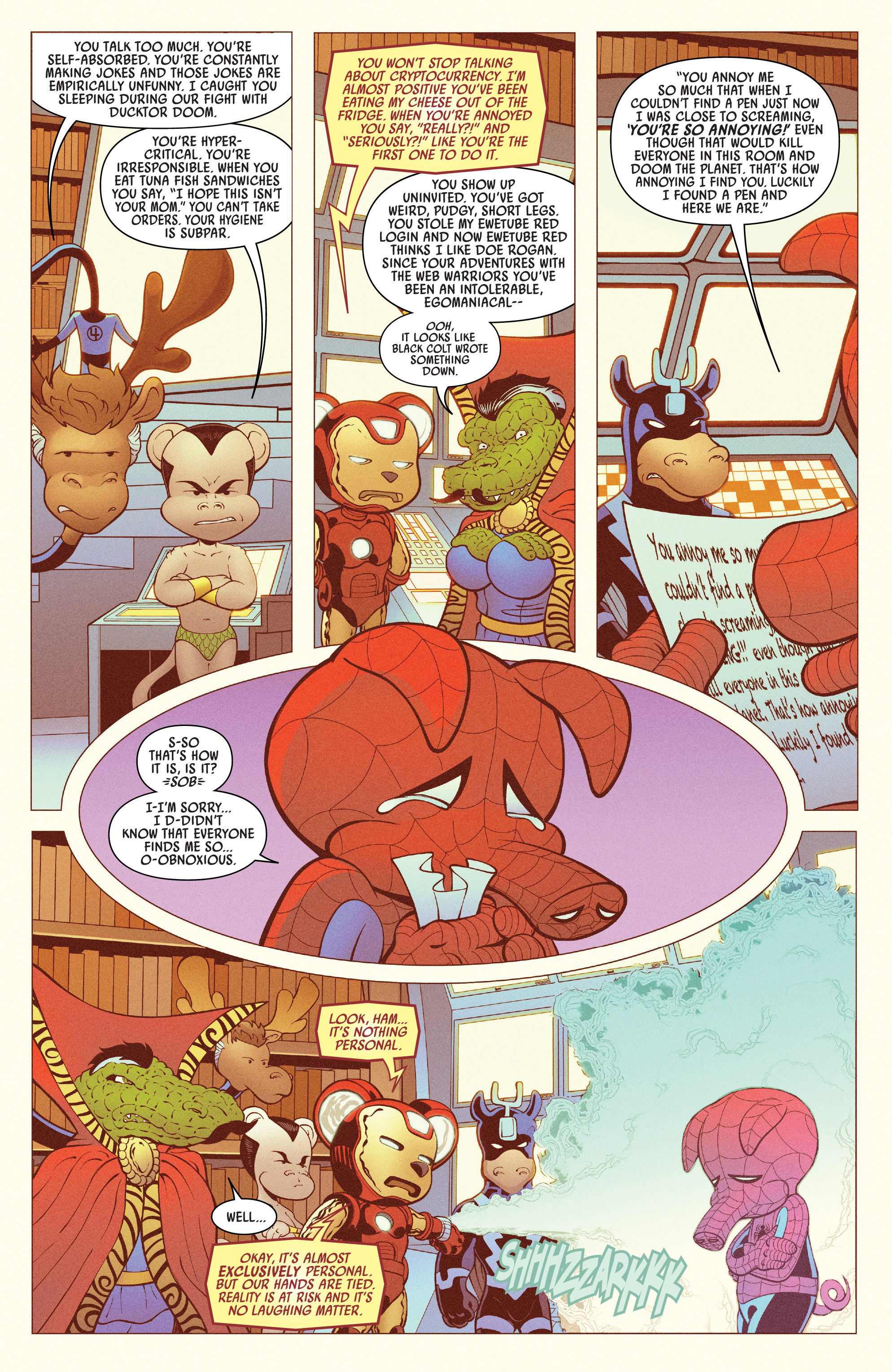 Read online Spider-Ham comic -  Issue #1 - 21