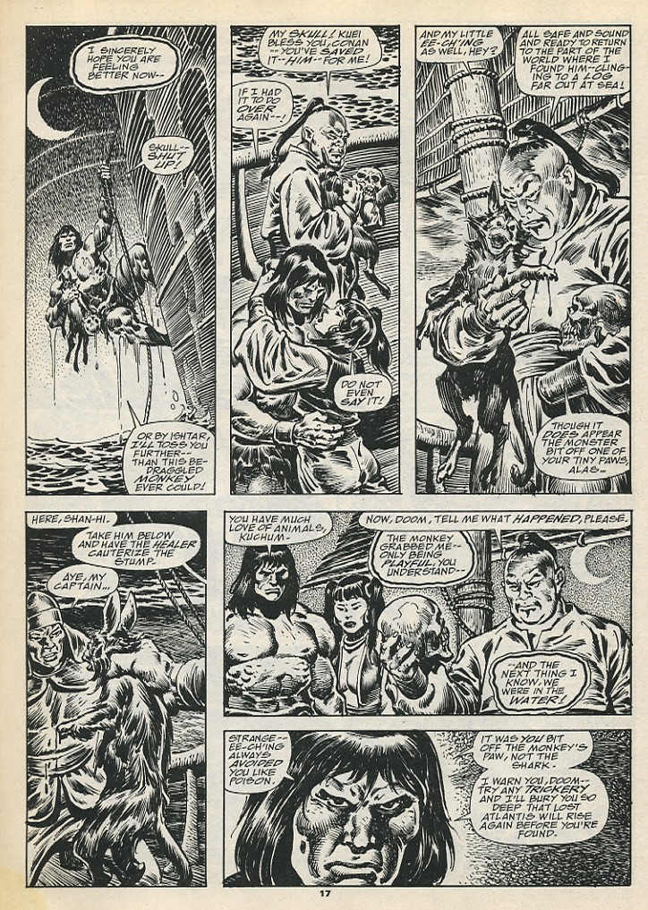 Read online The Savage Sword Of Conan comic -  Issue #192 - 19