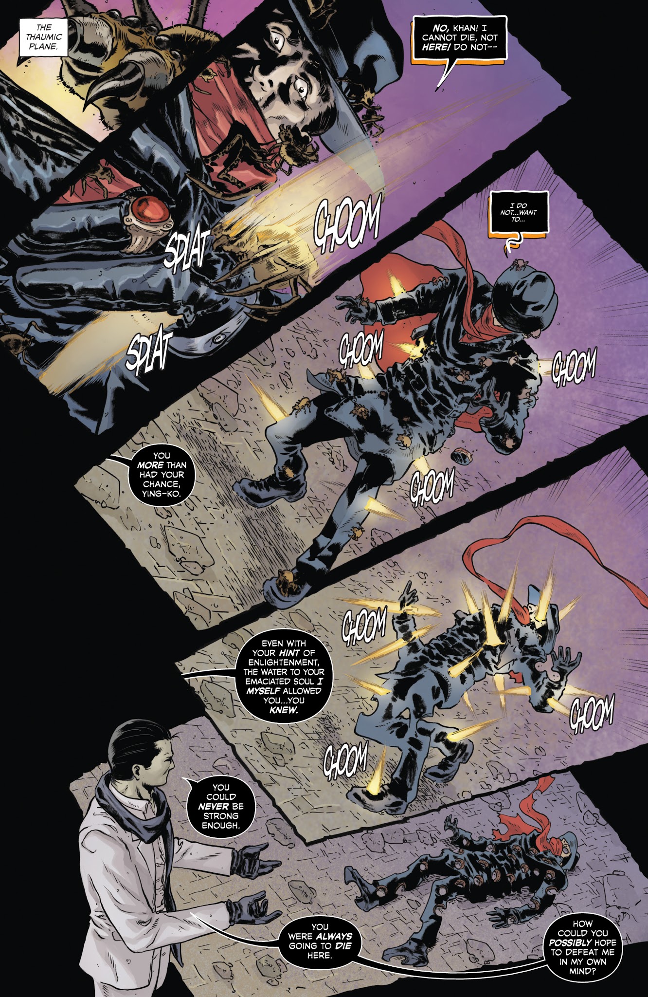 Read online The Shadow/Batman comic -  Issue #6 - 12