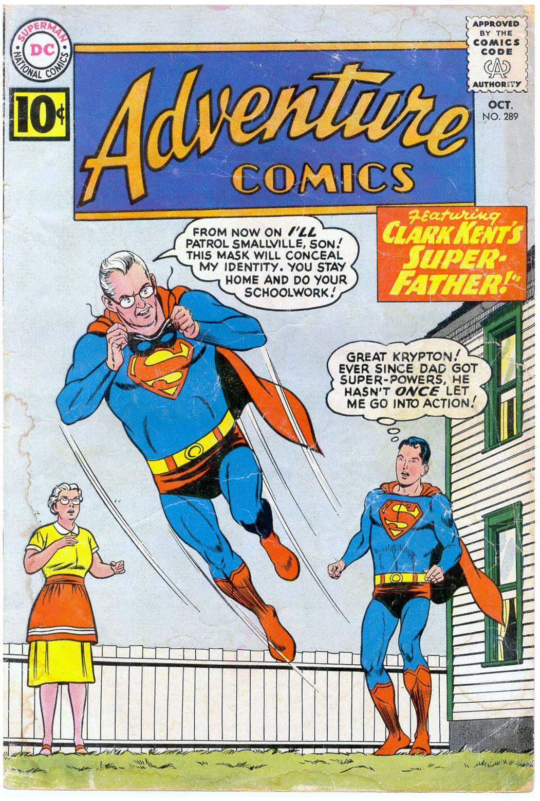 Read online Adventure Comics (1938) comic -  Issue #289 - 1
