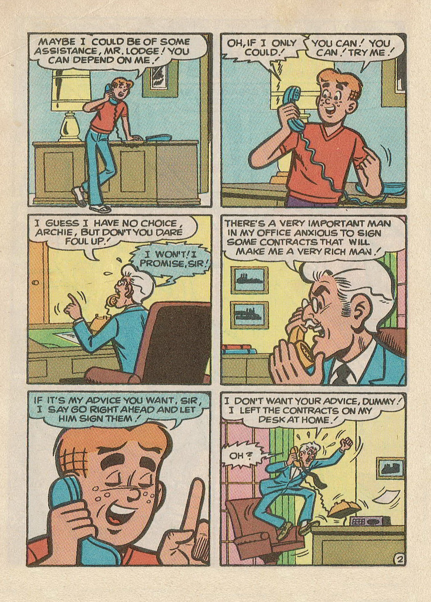 Read online Archie's Story & Game Digest Magazine comic -  Issue #16 - 36