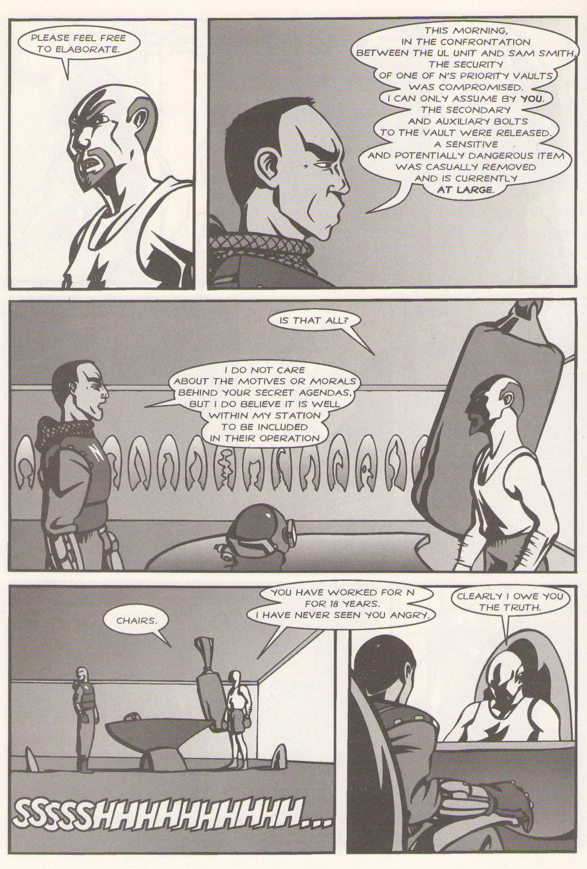 Read online Mister Blank comic -  Issue #5 - 6