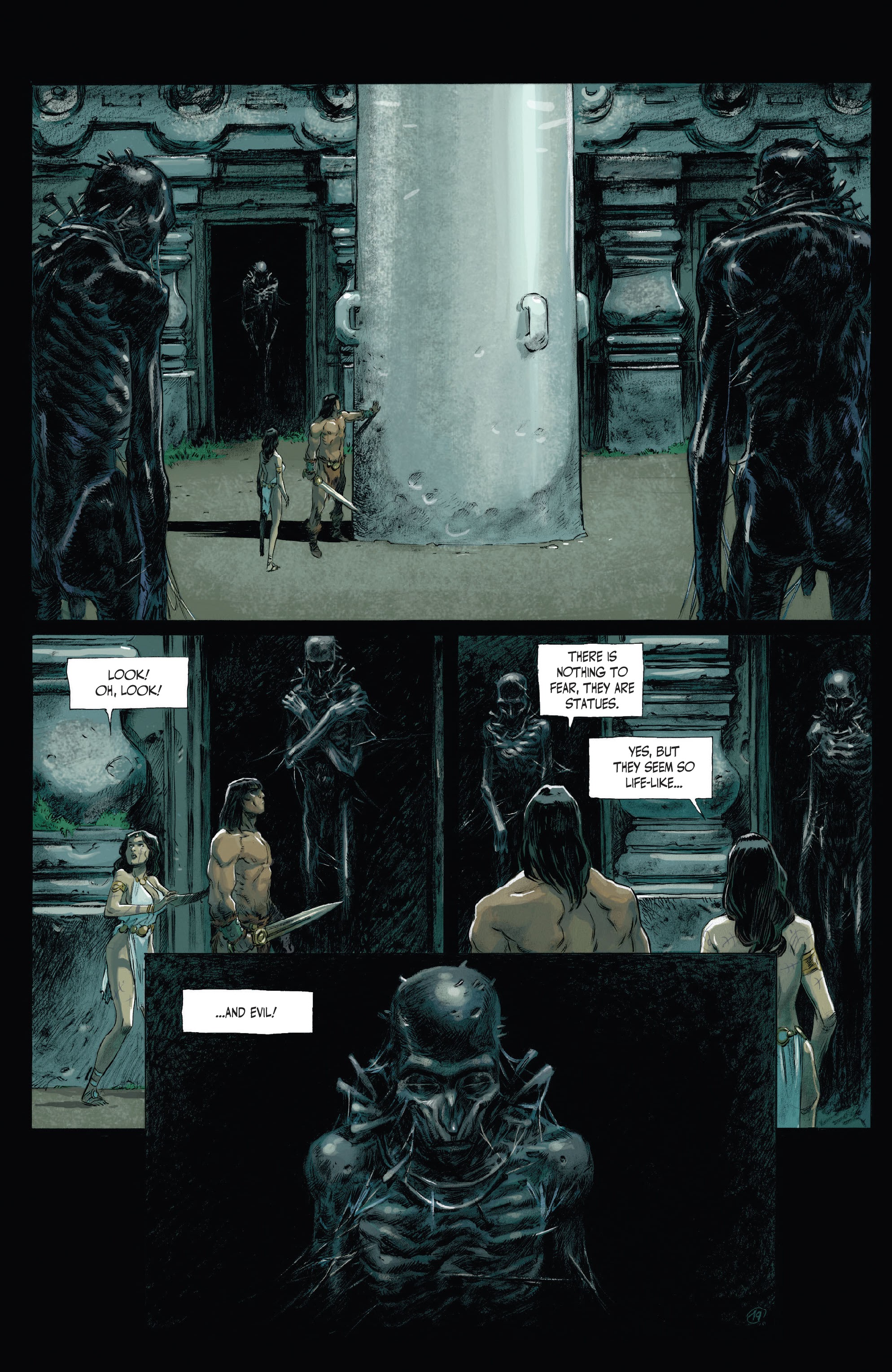 Read online The Cimmerian: Iron Shadows in the Moon comic -  Issue #1 - 21