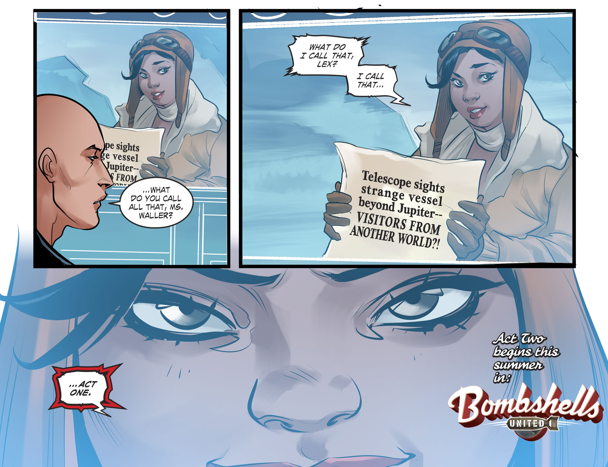 Read online DC Comics: Bombshells comic -  Issue #100 - 23
