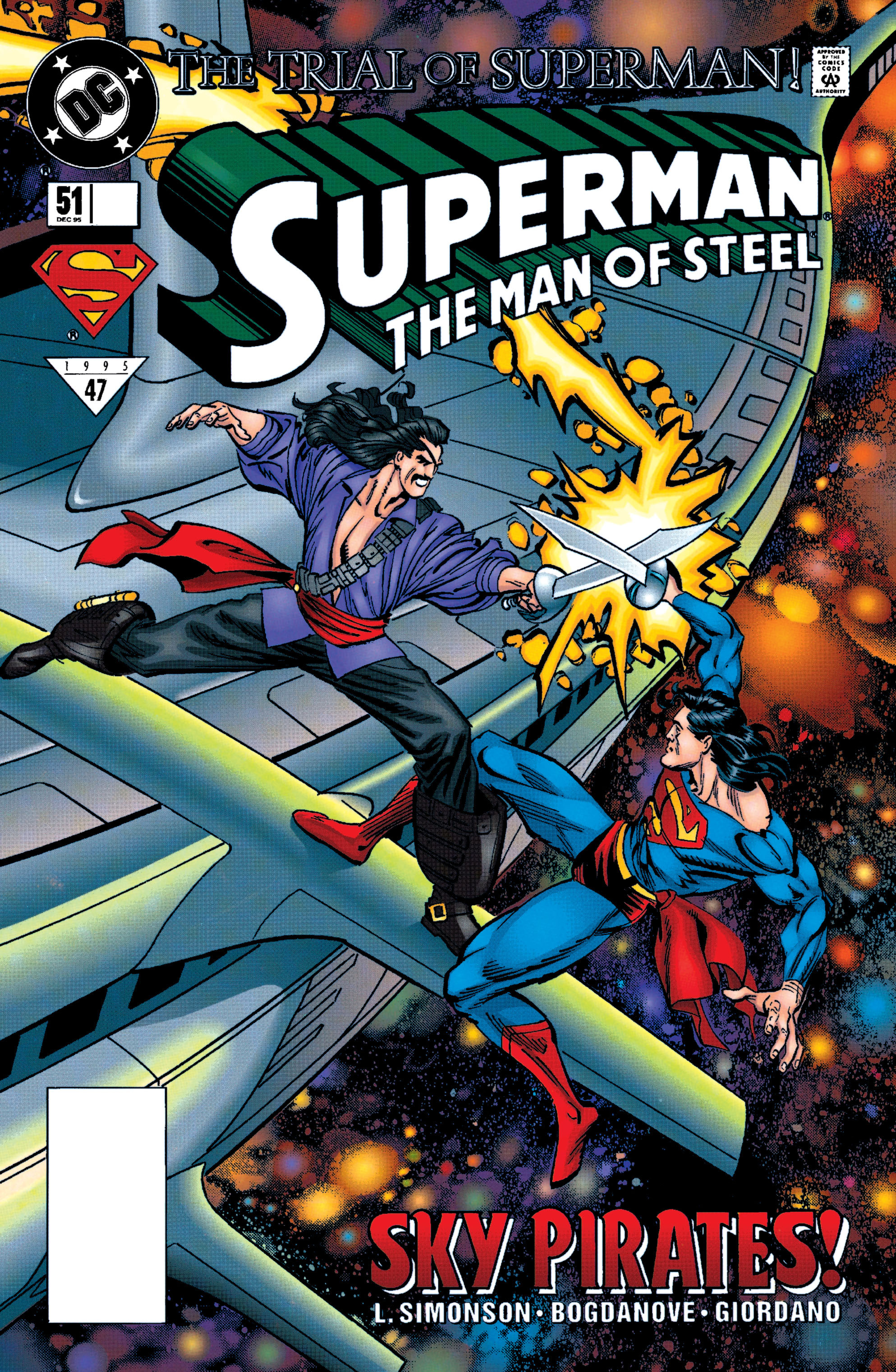 Read online Superman: The Man of Steel (1991) comic -  Issue #51 - 1