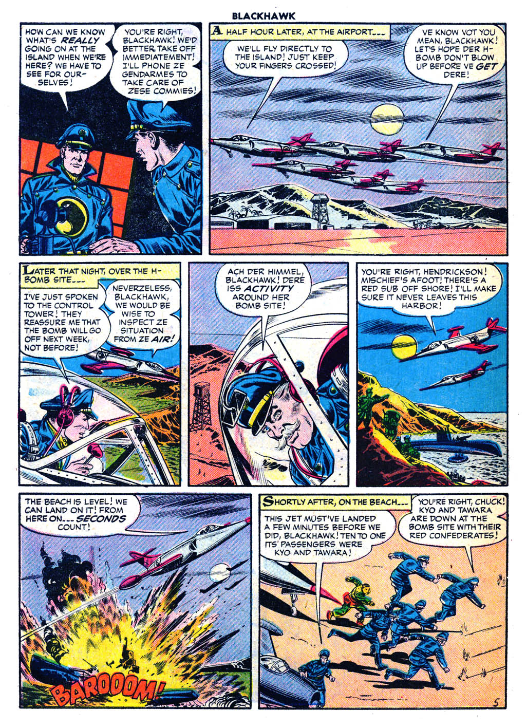 Read online Blackhawk (1957) comic -  Issue #107 - 30