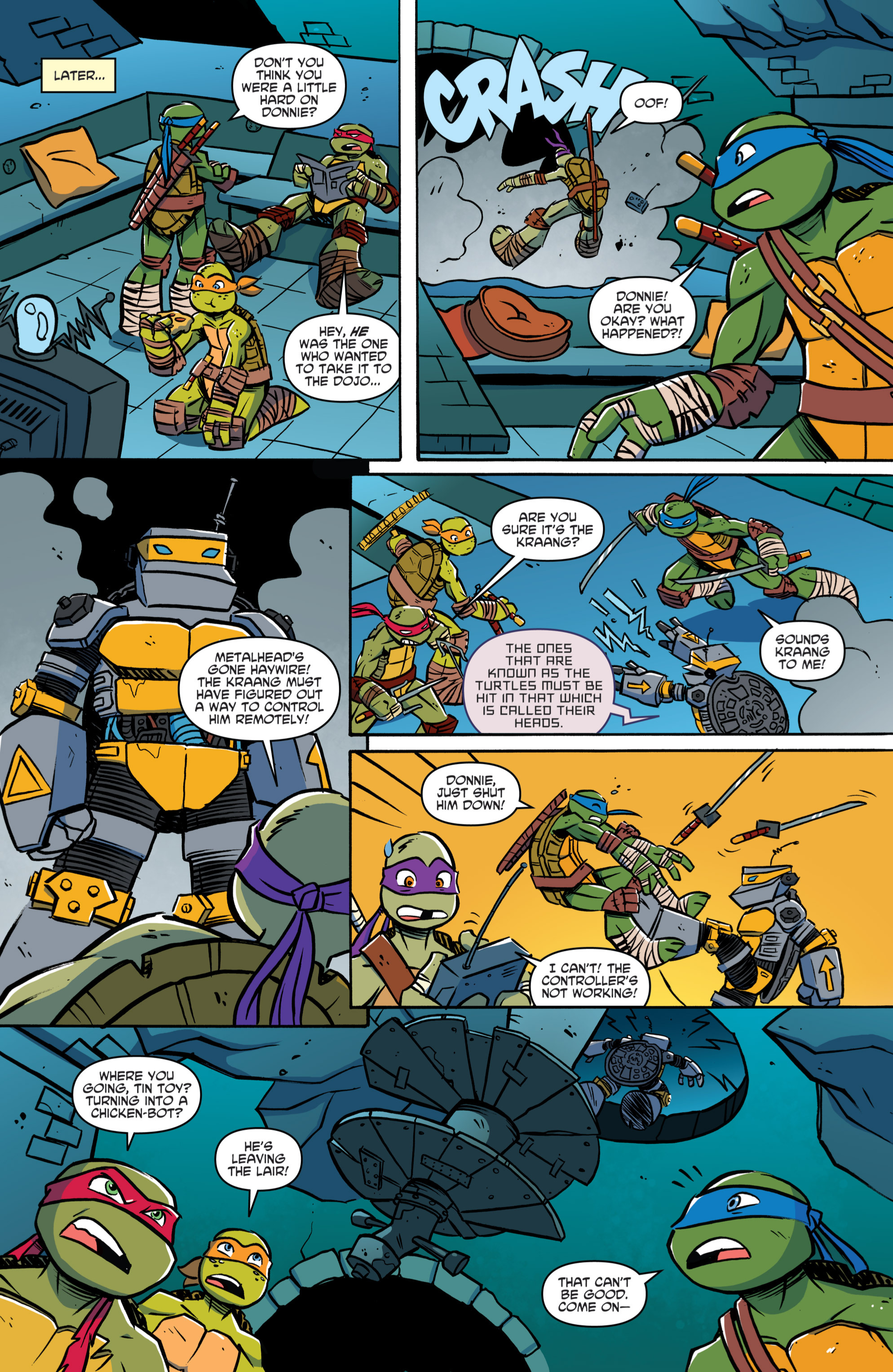 Read online Teenage Mutant Ninja Turtles New Animated Adventures comic -  Issue #9 - 5