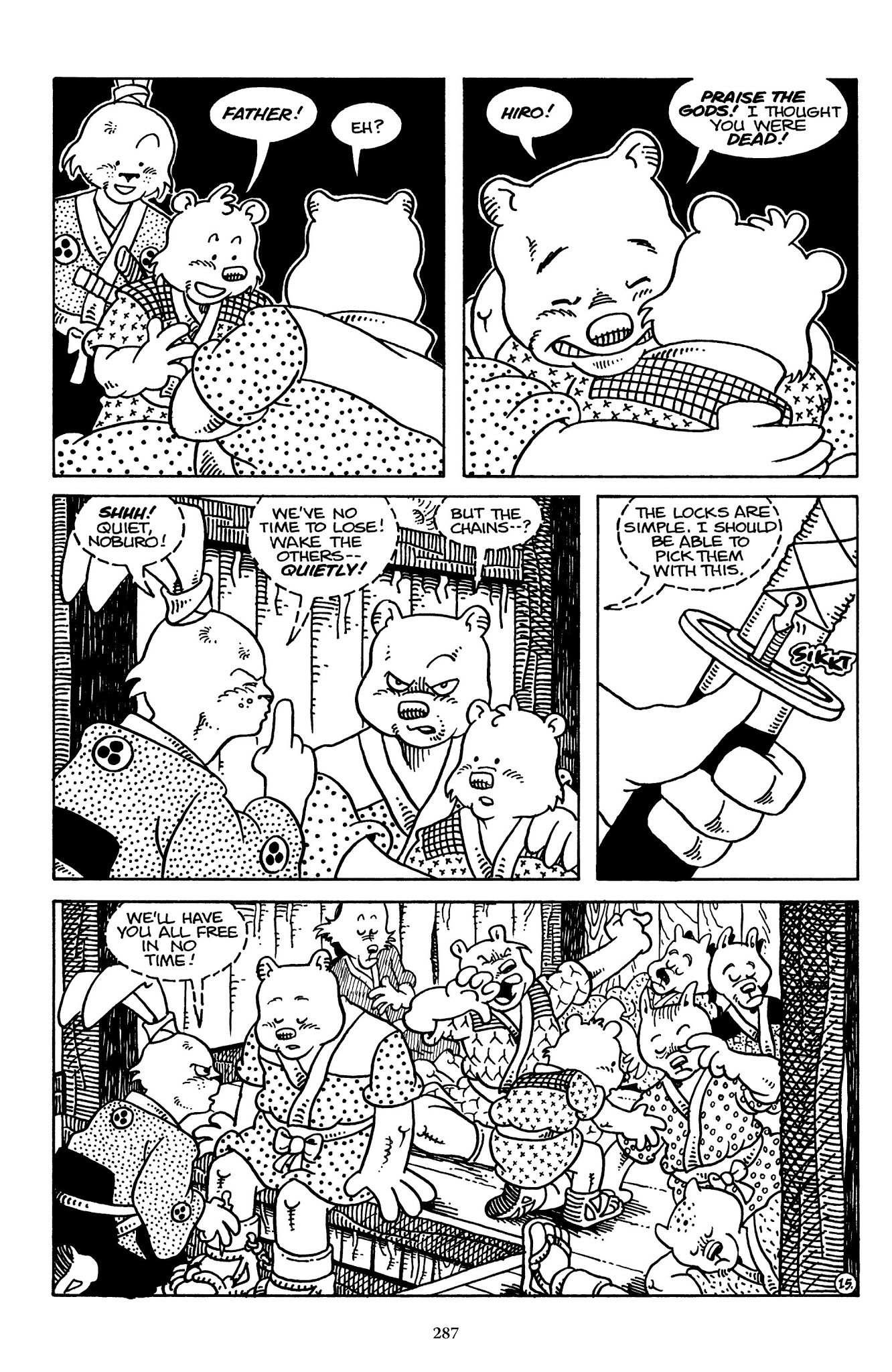 Read online The Usagi Yojimbo Saga comic -  Issue # TPB 1 - 282