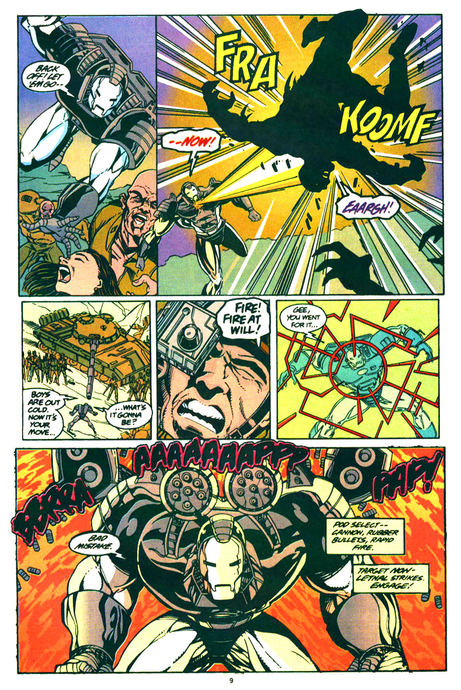 Read online War Machine (1994) comic -  Issue #14 - 8
