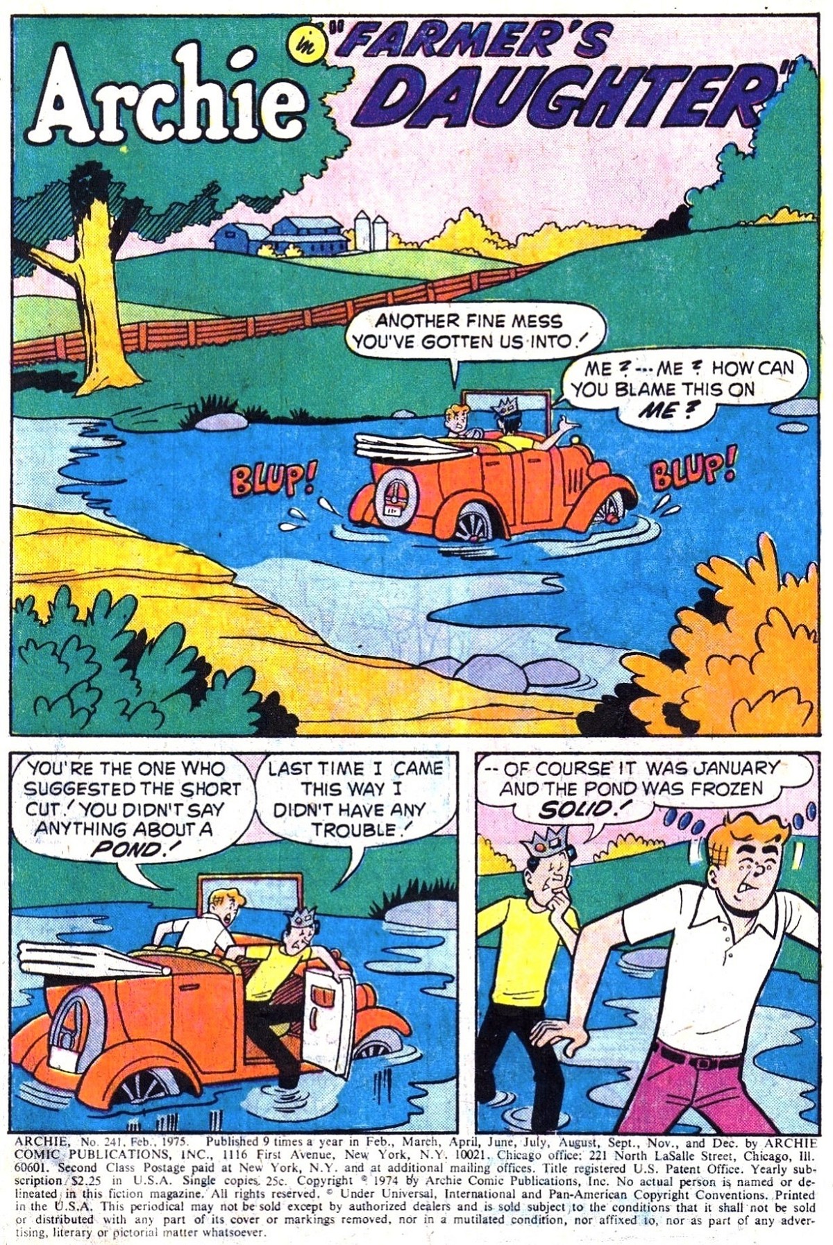 Read online Archie (1960) comic -  Issue #241 - 3