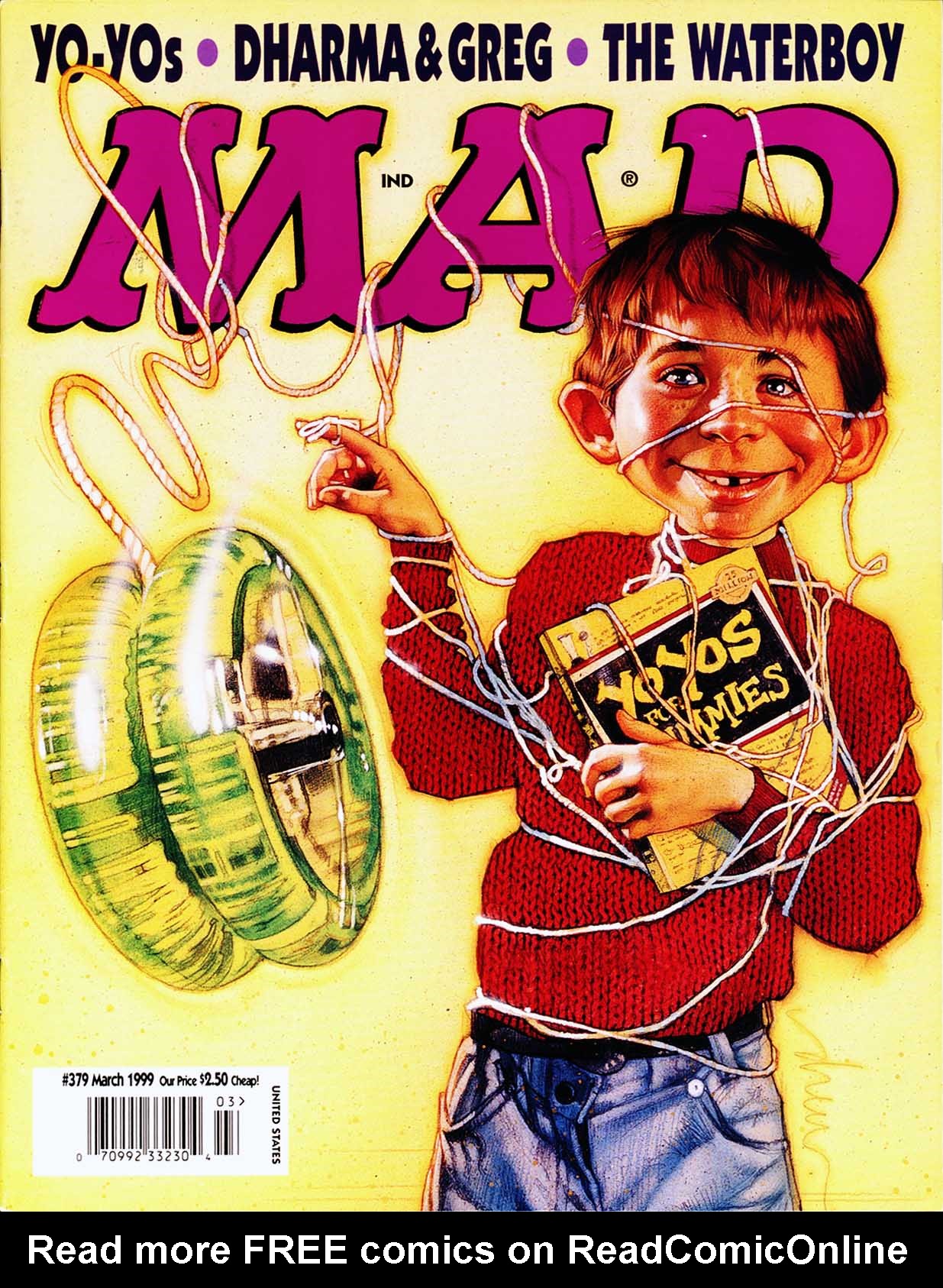 Read online MAD comic -  Issue #379 - 1