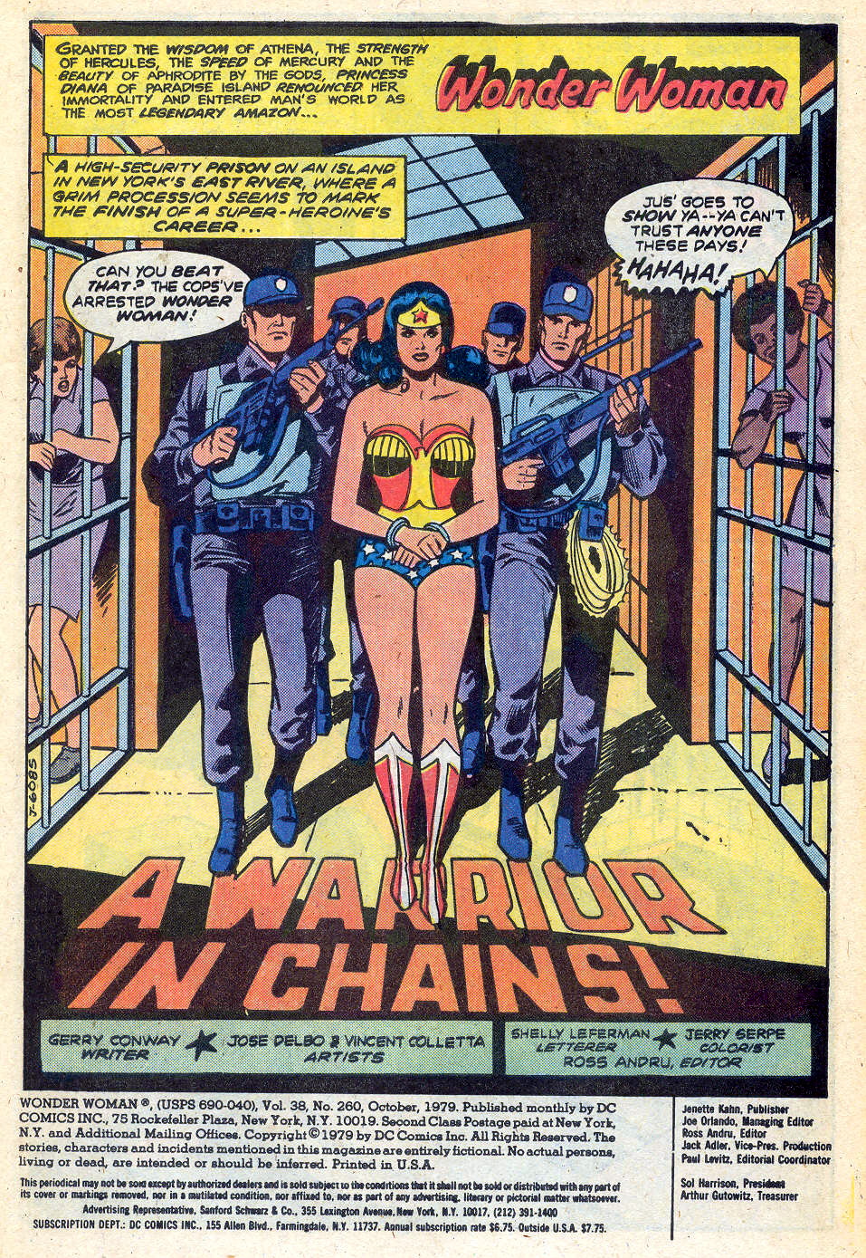 Read online Wonder Woman (1942) comic -  Issue #260 - 3