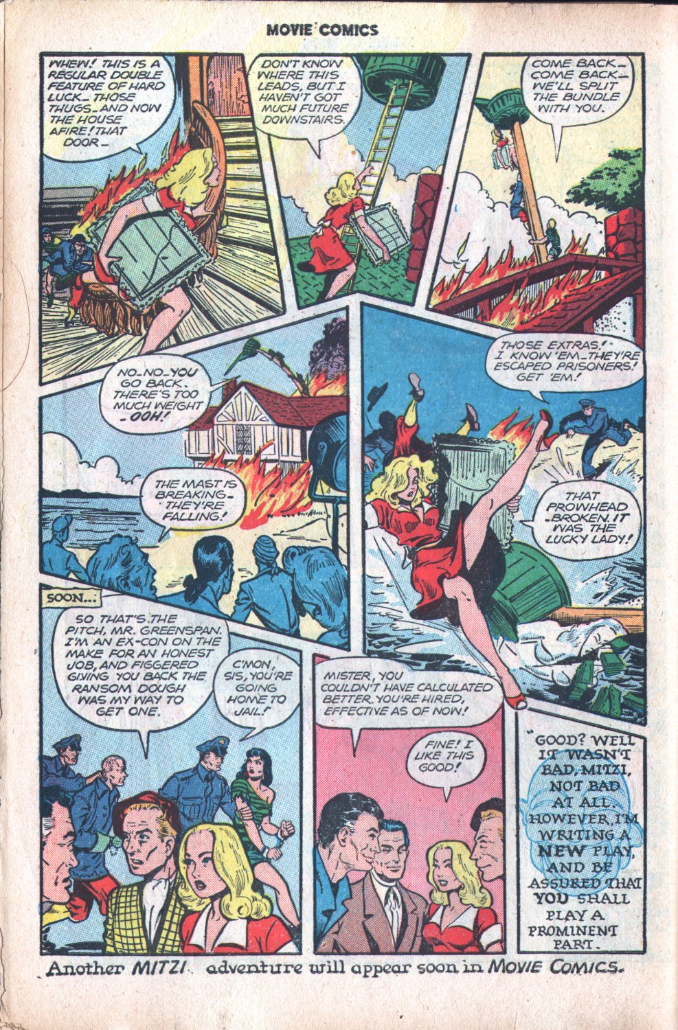 Read online Movie Comics (1946) comic -  Issue #2 - 50