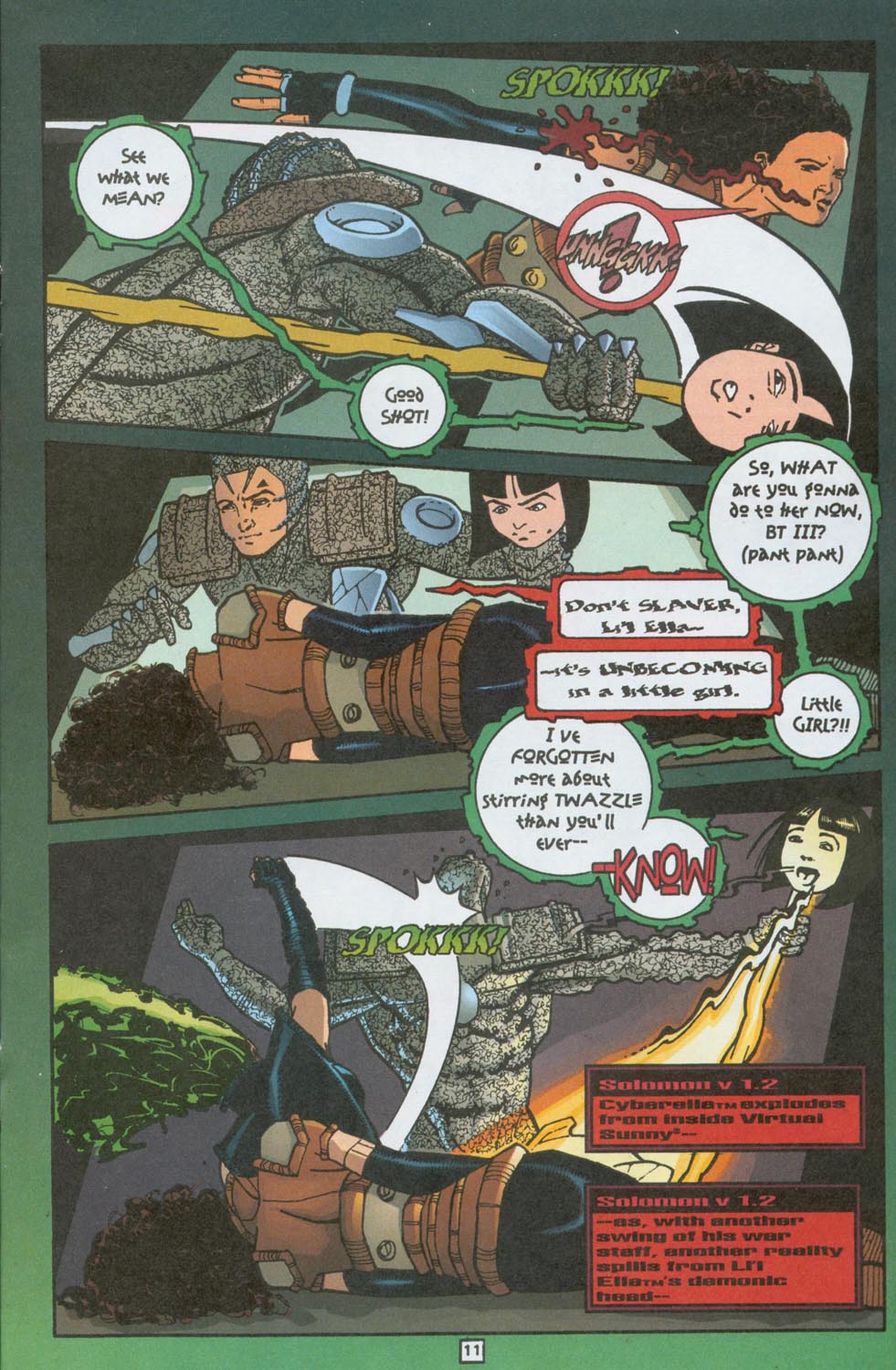 Read online Cyberella comic -  Issue #8 - 11