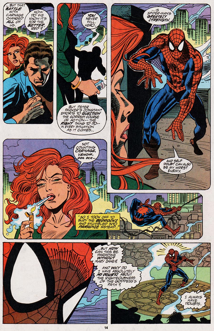 Read online Web of Spider-Man (1985) comic -  Issue #104 - 10