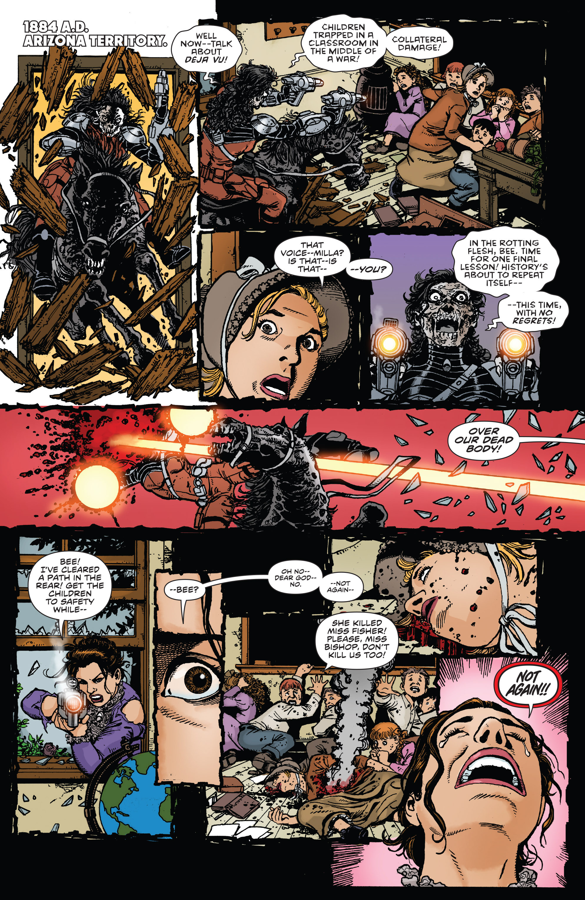 Read online George Pérez's Sirens comic -  Issue #5 - 19