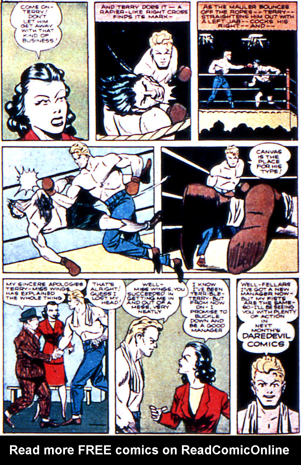 Read online Daredevil (1941) comic -  Issue #4 - 66