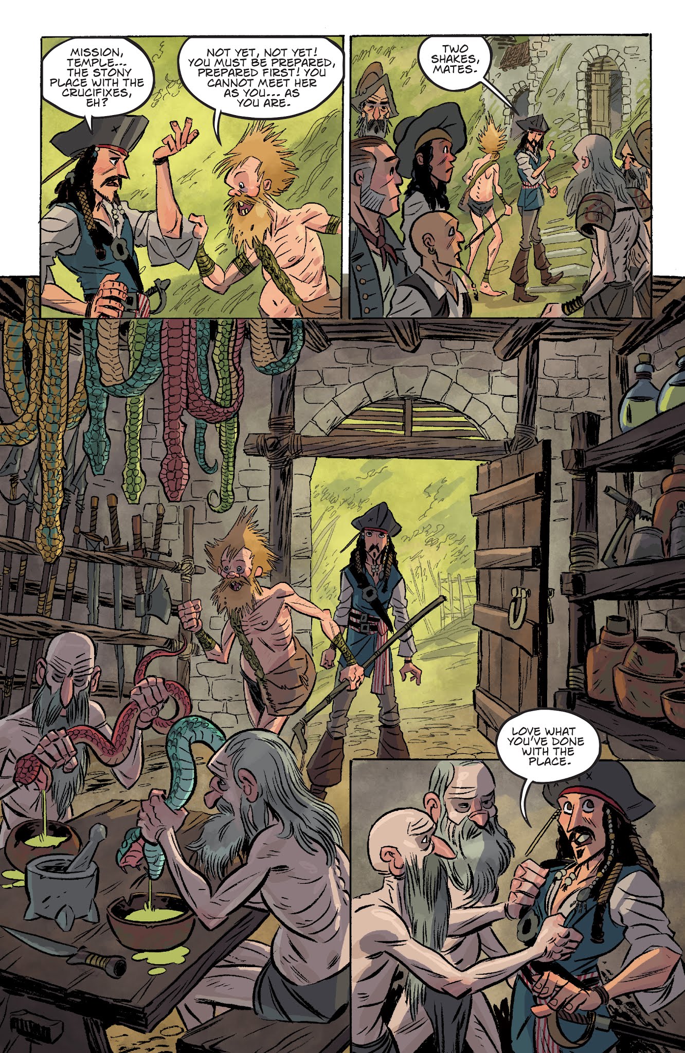 Read online Disney Pirates of the Caribbean comic -  Issue #4 - 11