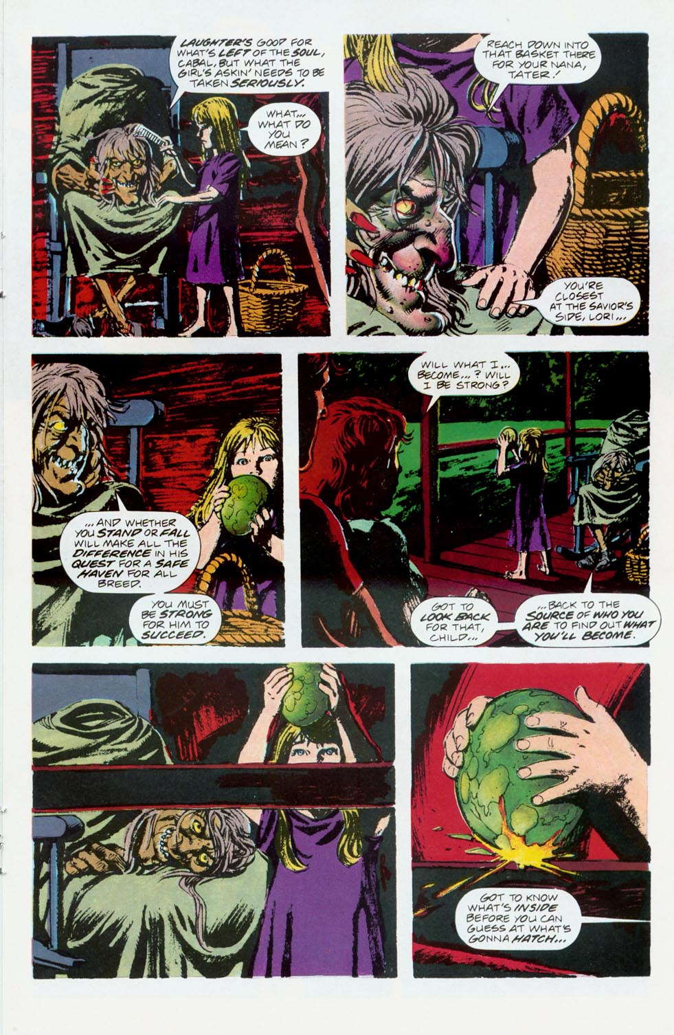Read online Clive Barker's Night Breed (1990) comic -  Issue #8 - 21
