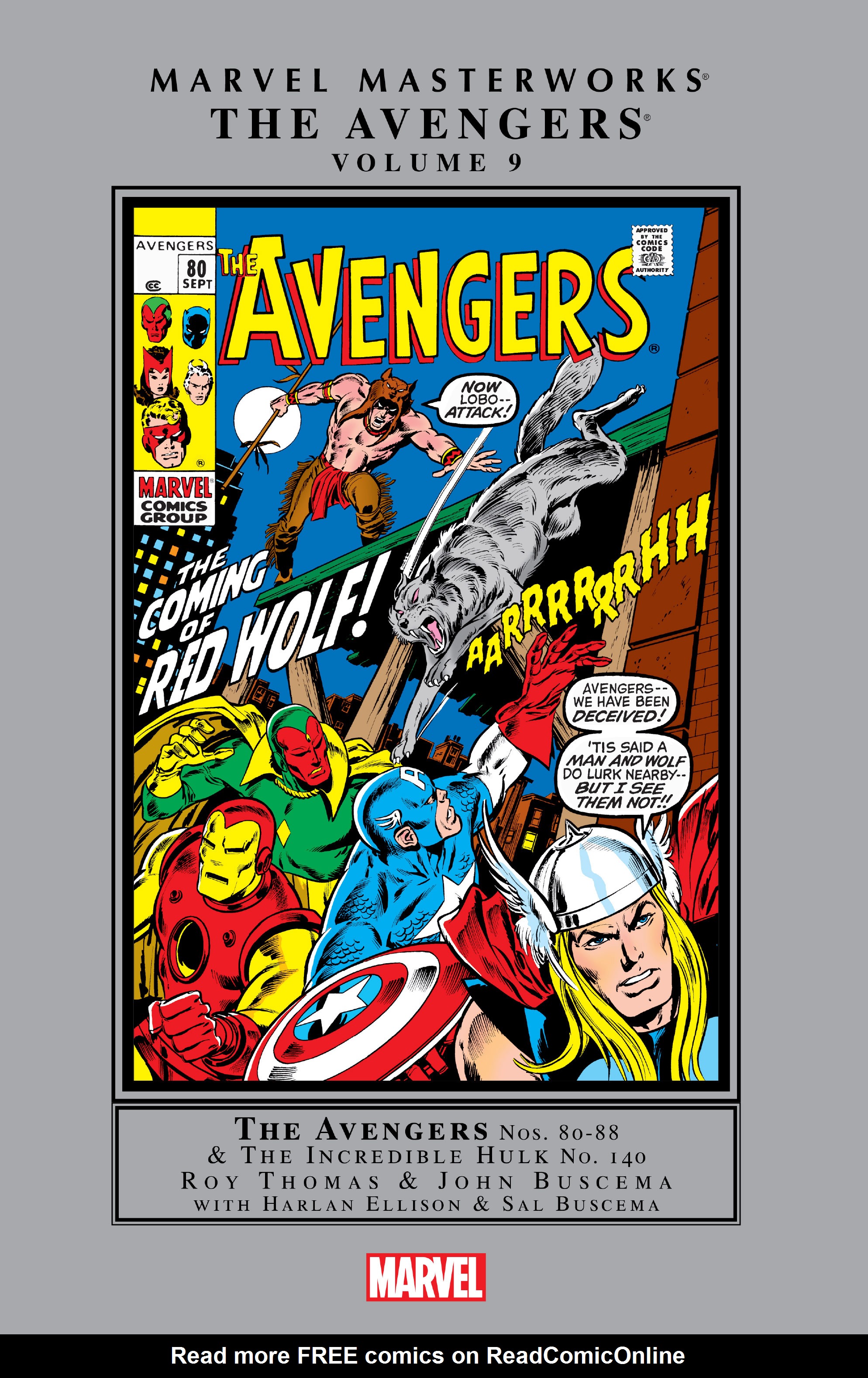 Read online Marvel Masterworks: The Avengers comic -  Issue # TPB 9 (Part 1) - 1