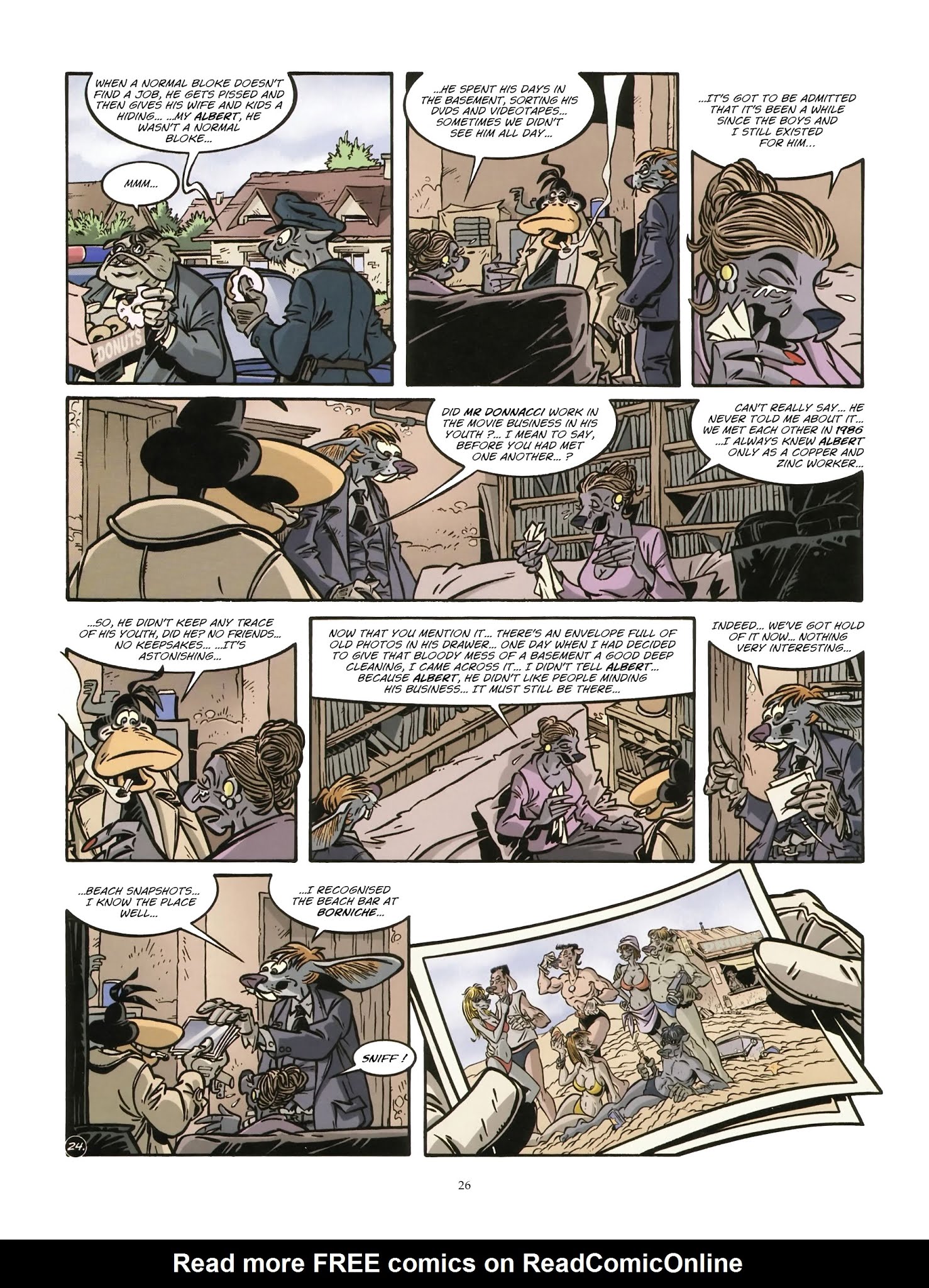 Read online Une enquête de l'inspecteur Canardo comic -  Issue #17 - 28