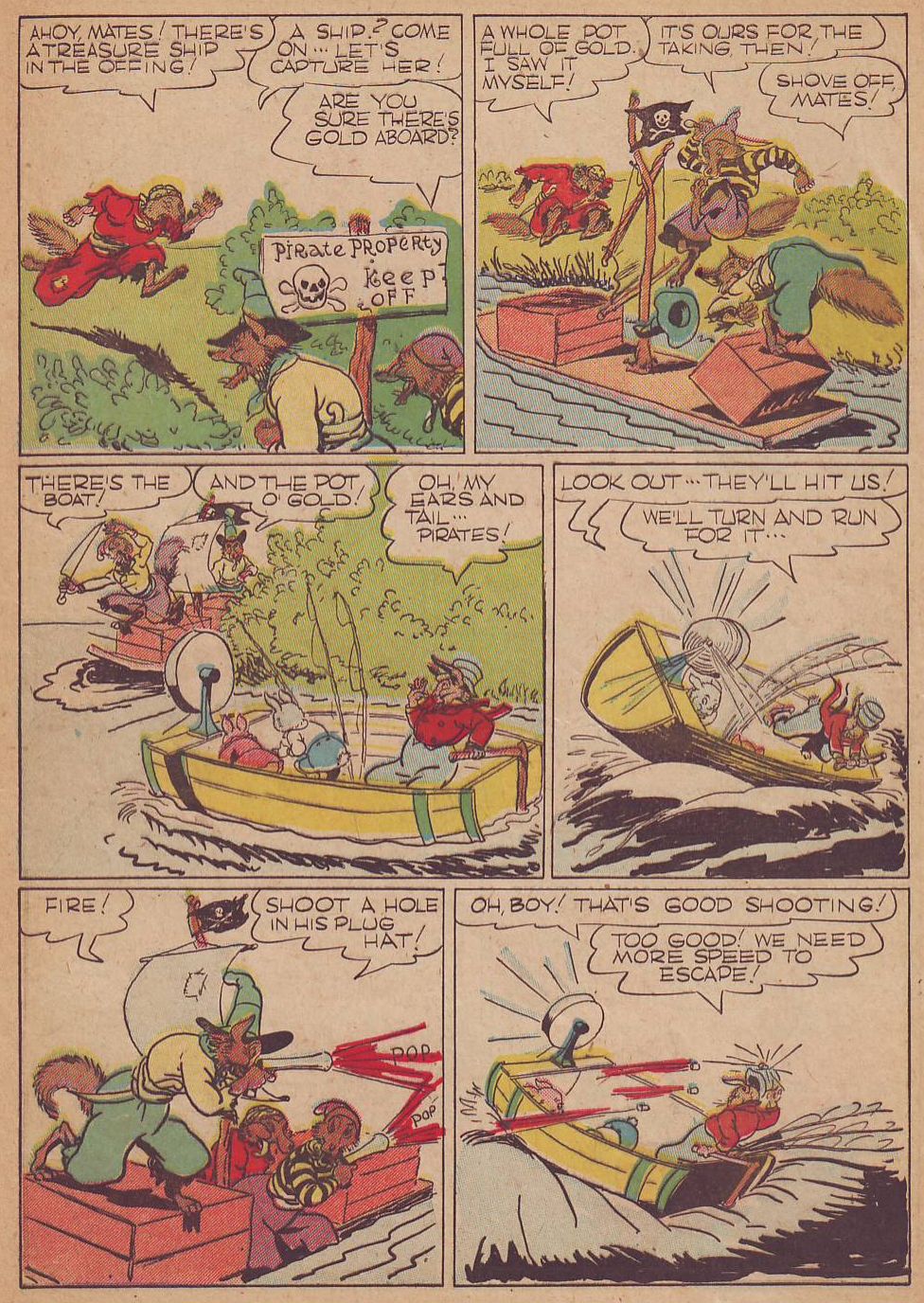 Read online Animal Comics comic -  Issue #8 - 8