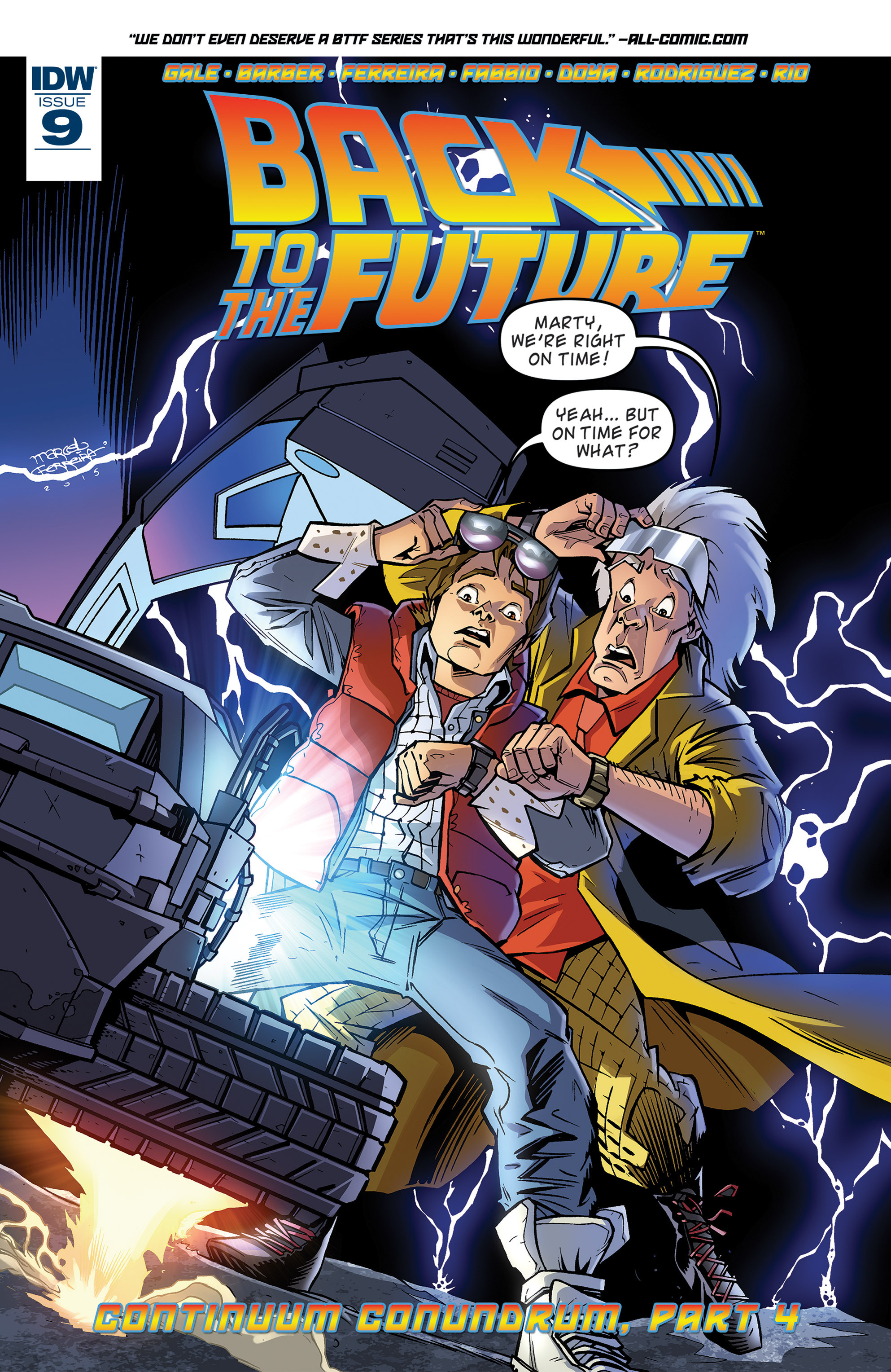 Read online Back to the Future (2015) comic -  Issue #9 - 1