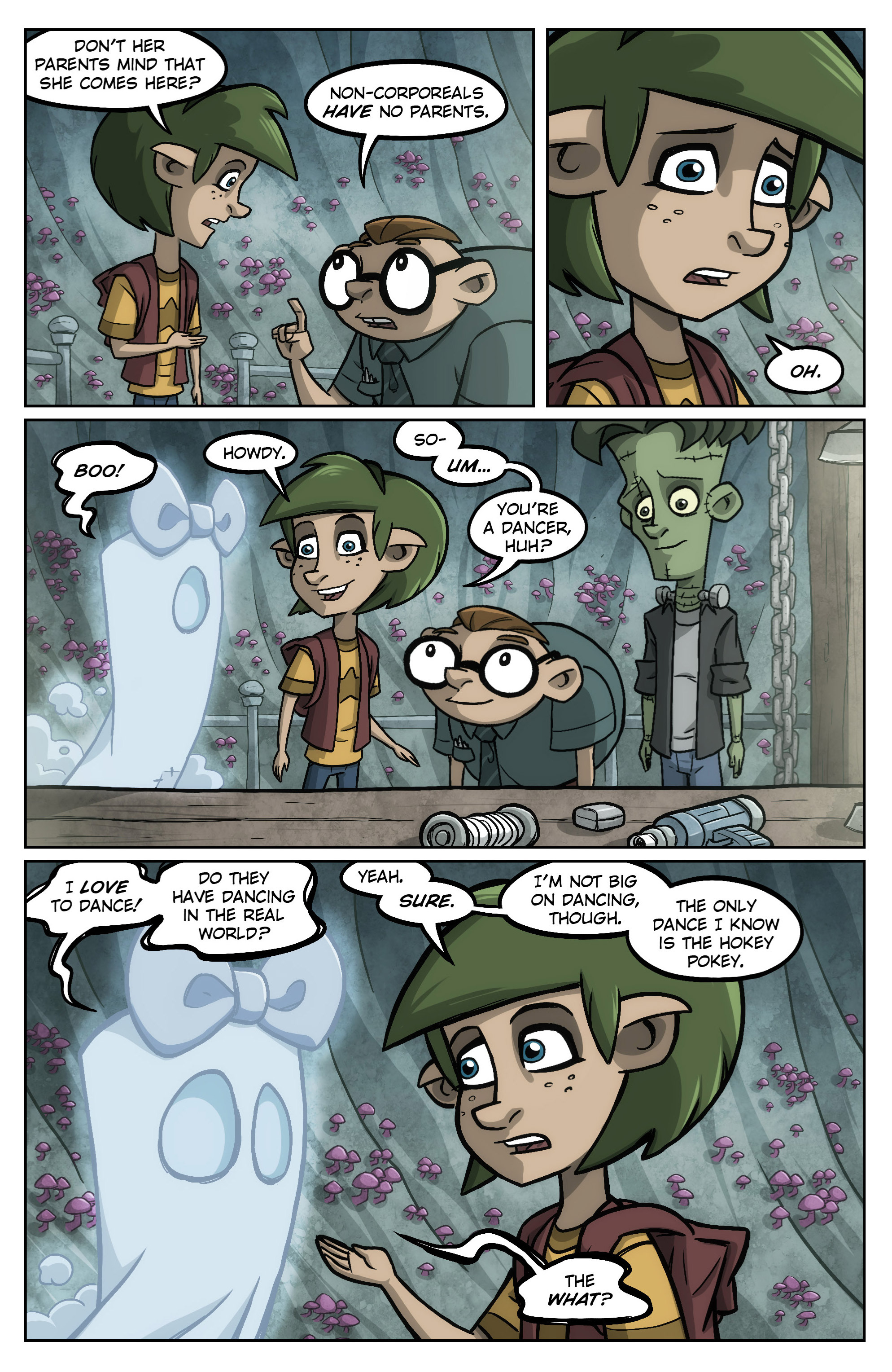 Read online Oddly Normal (2014) comic -  Issue #8 - 23