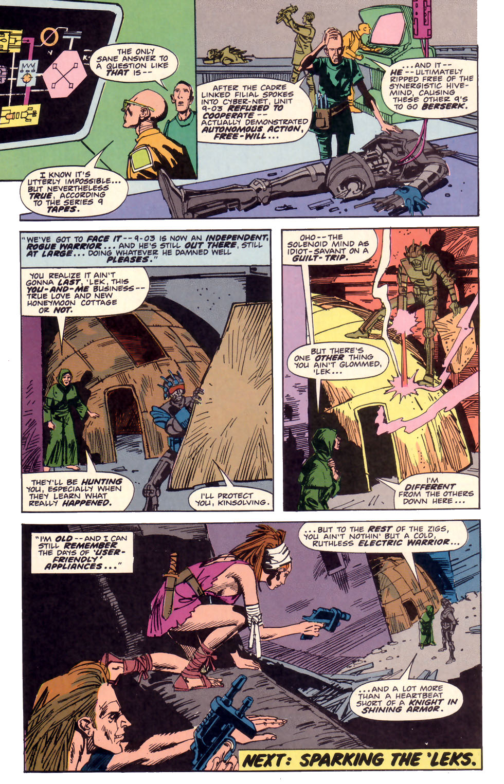 Read online Electric Warrior comic -  Issue #2 - 28