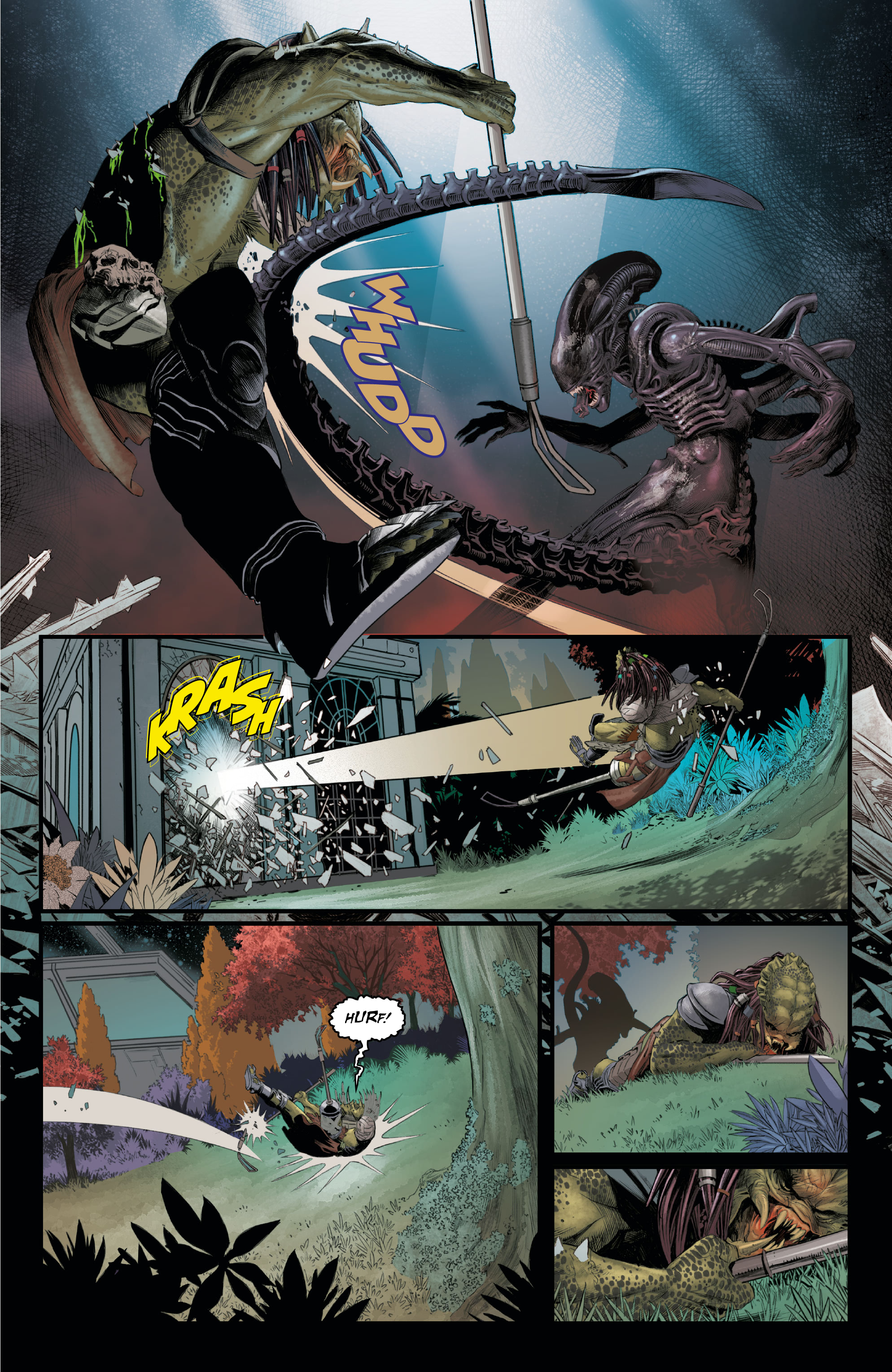 Read online Alien vs. Predator: Thicker Than Blood comic -  Issue # _TPB - 77