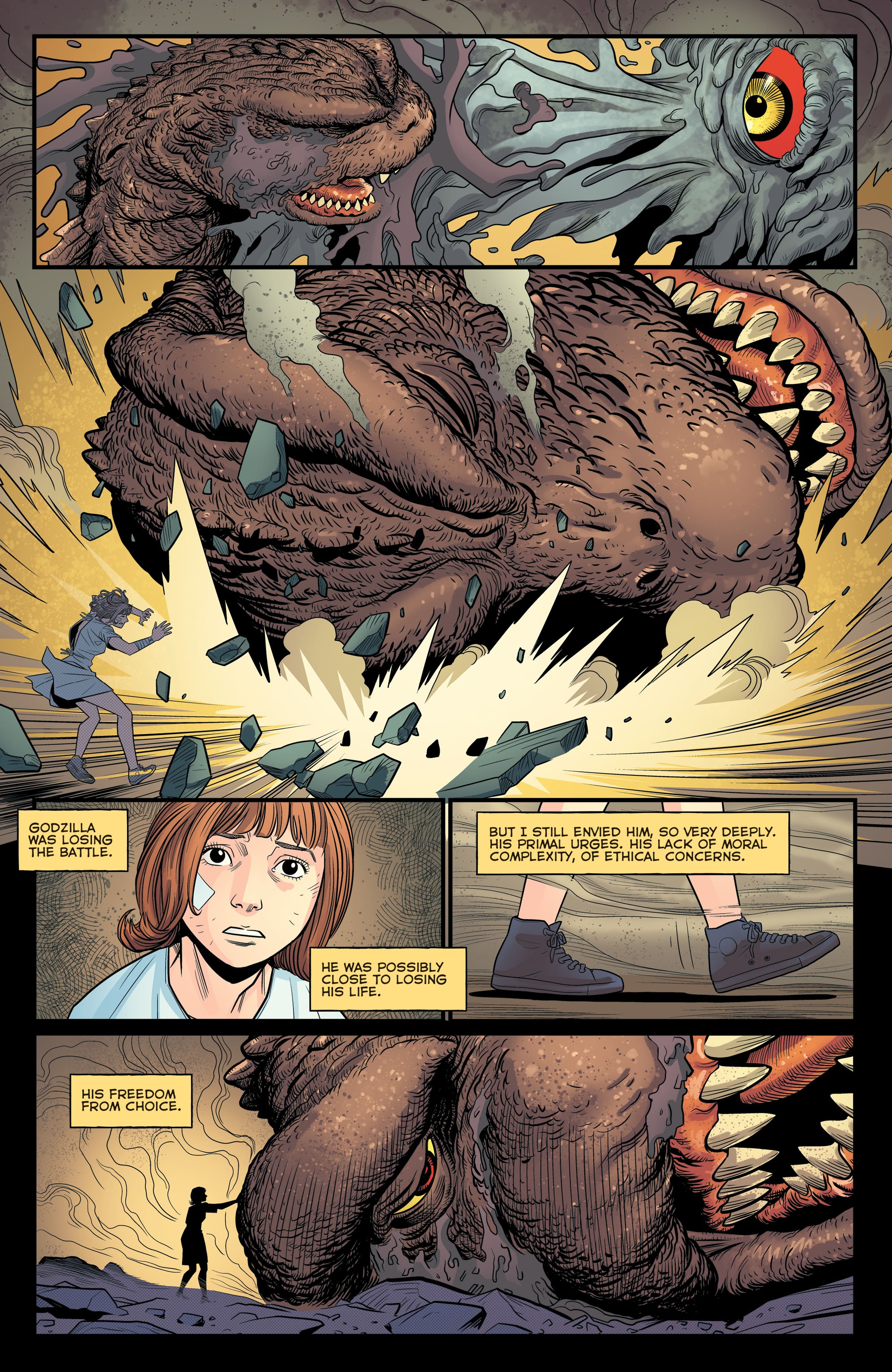Read online Godzilla Rivals comic -  Issue # Vs. Hedorah - 35