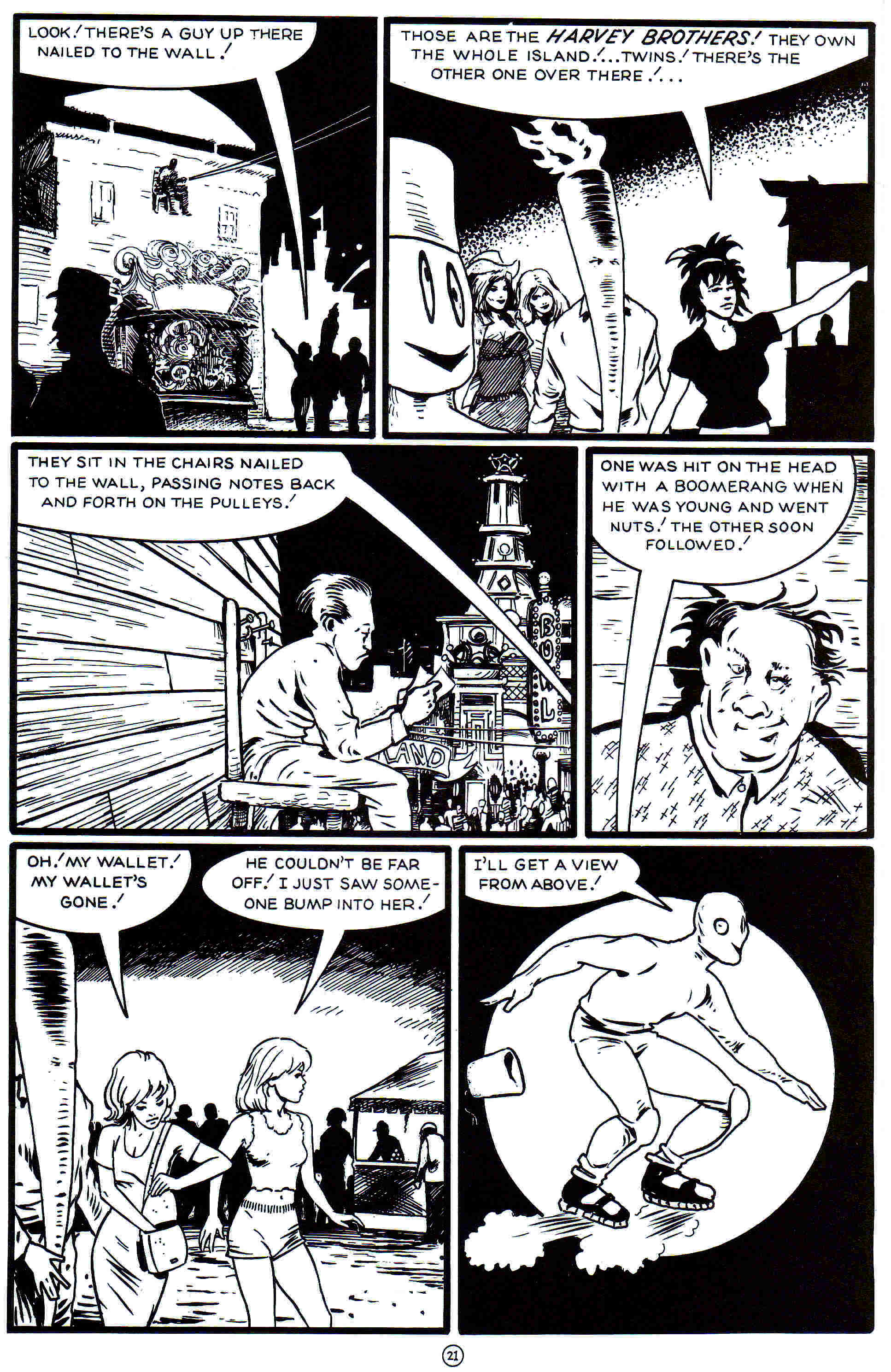 Read online Flaming Carrot Comics (1988) comic -  Issue #19 - 23