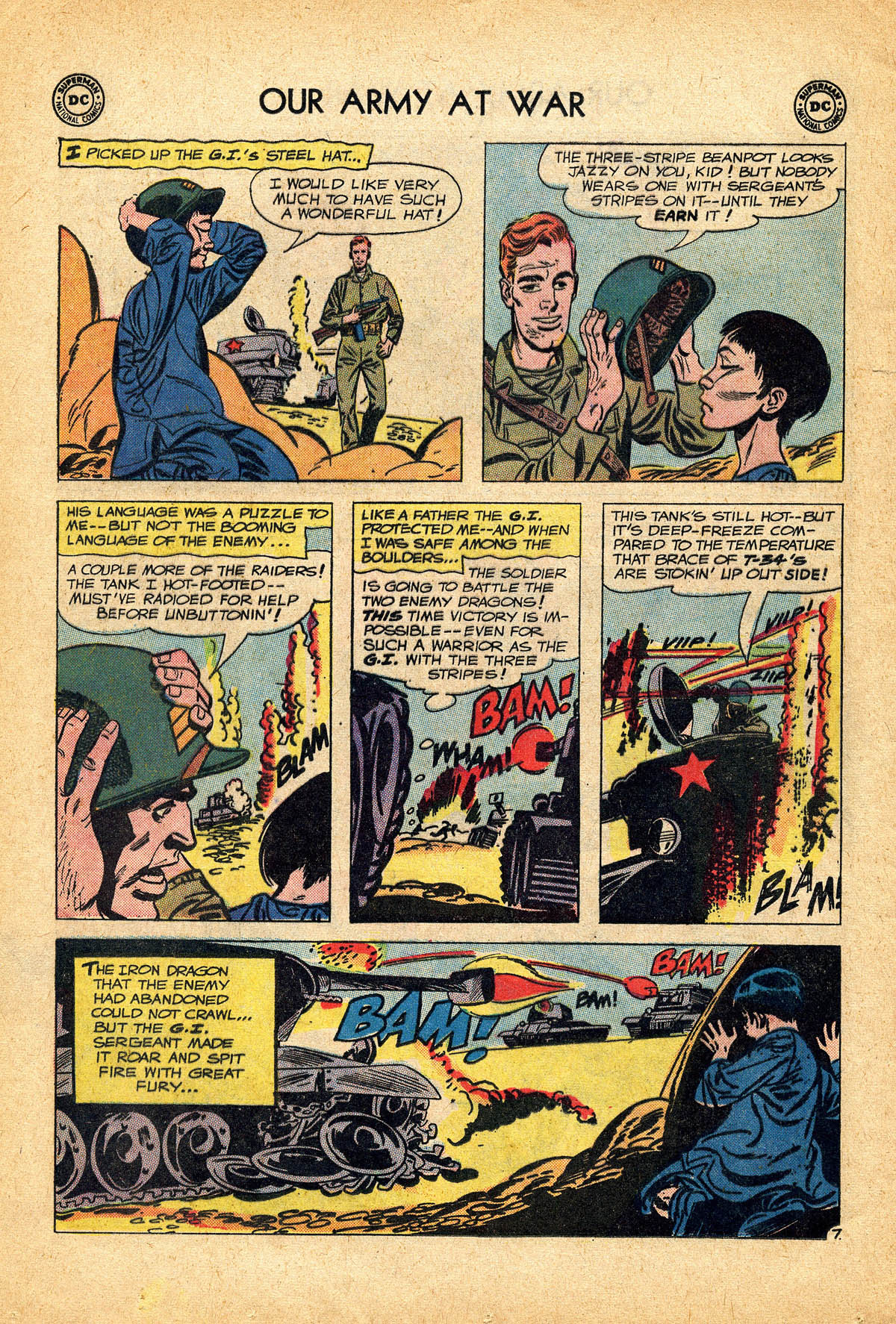 Read online Our Army at War (1952) comic -  Issue #121 - 28