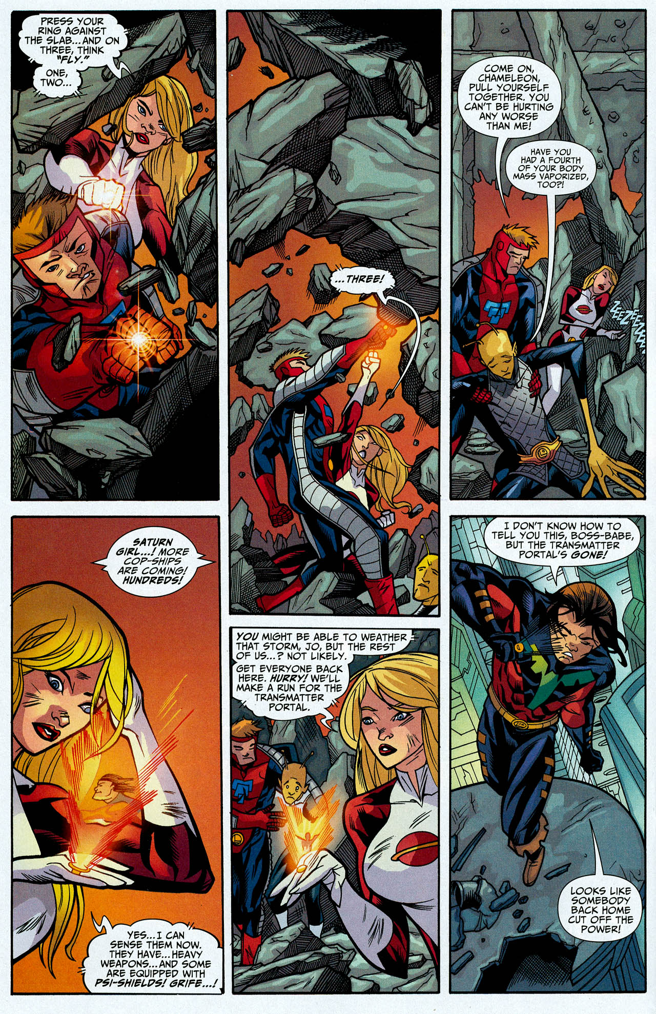 Read online Legion of Super-Heroes (2005) comic -  Issue #44 - 15