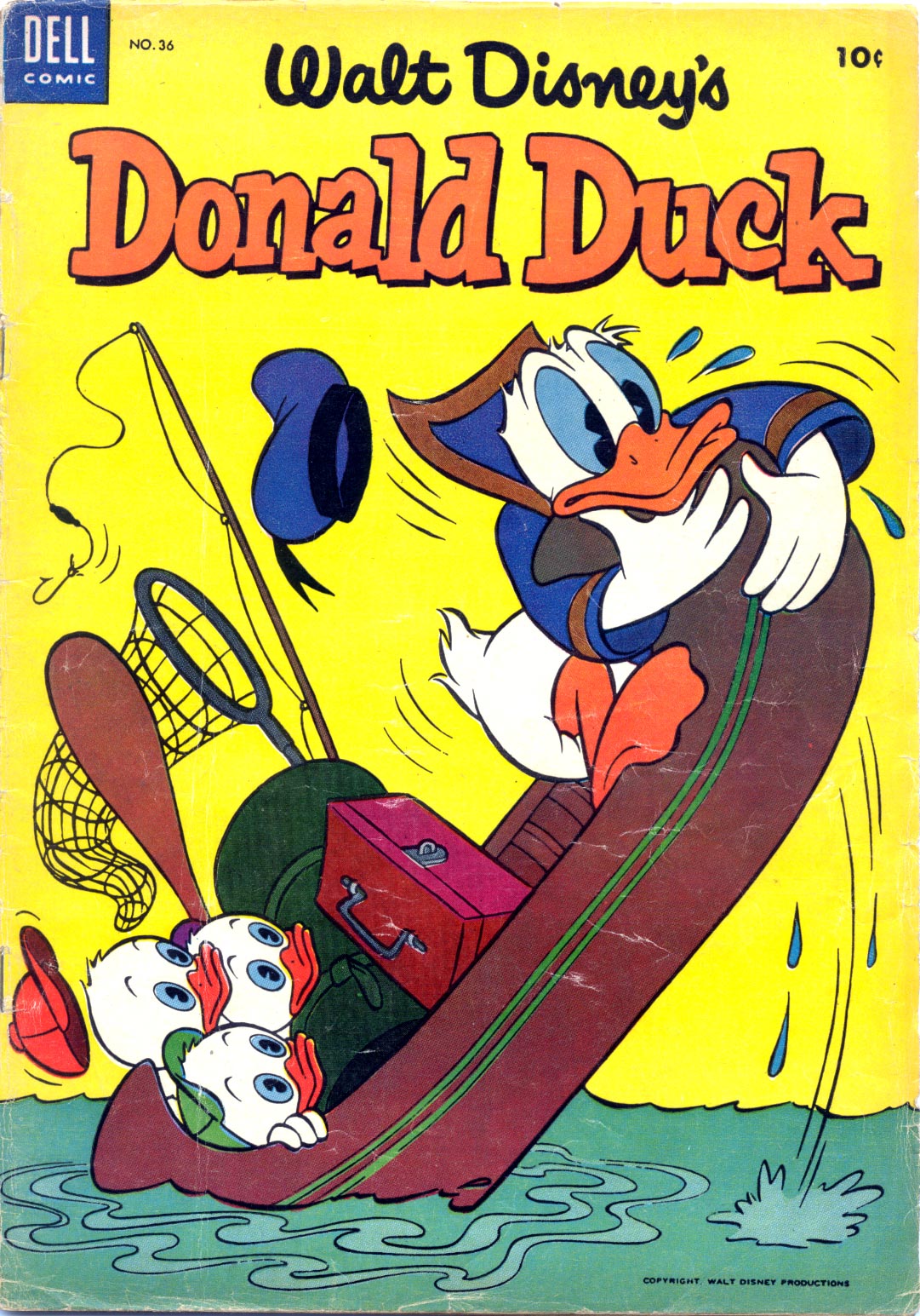 Read online Walt Disney's Donald Duck (1952) comic -  Issue #36 - 1