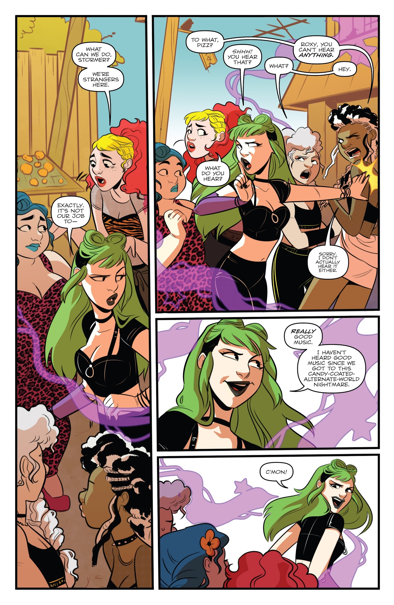 Read online Jem and the Holograms: The Misfits: Infinite comic -  Issue #2 - 9