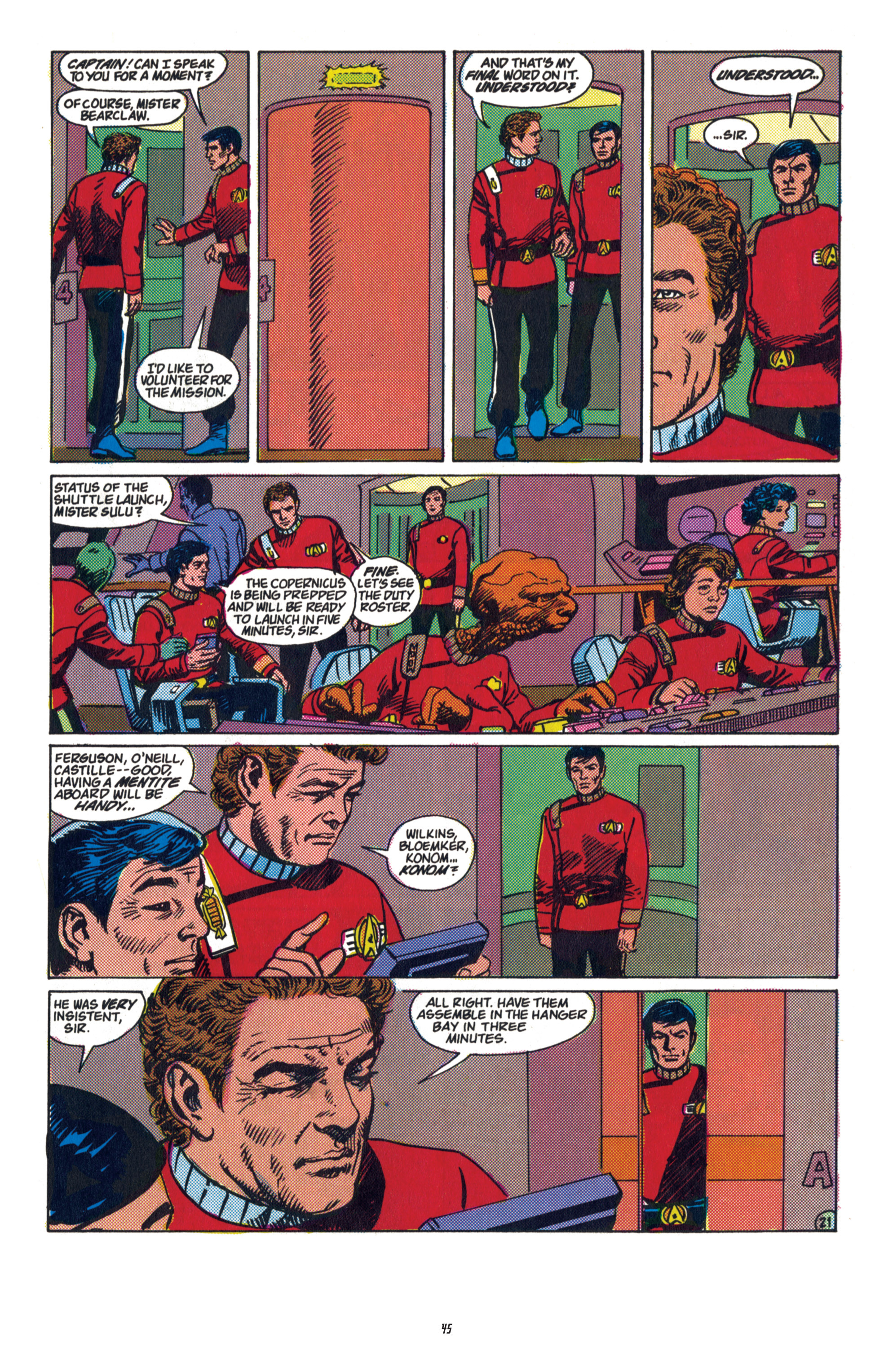 Read online Star Trek Classics comic -  Issue #5 - 44