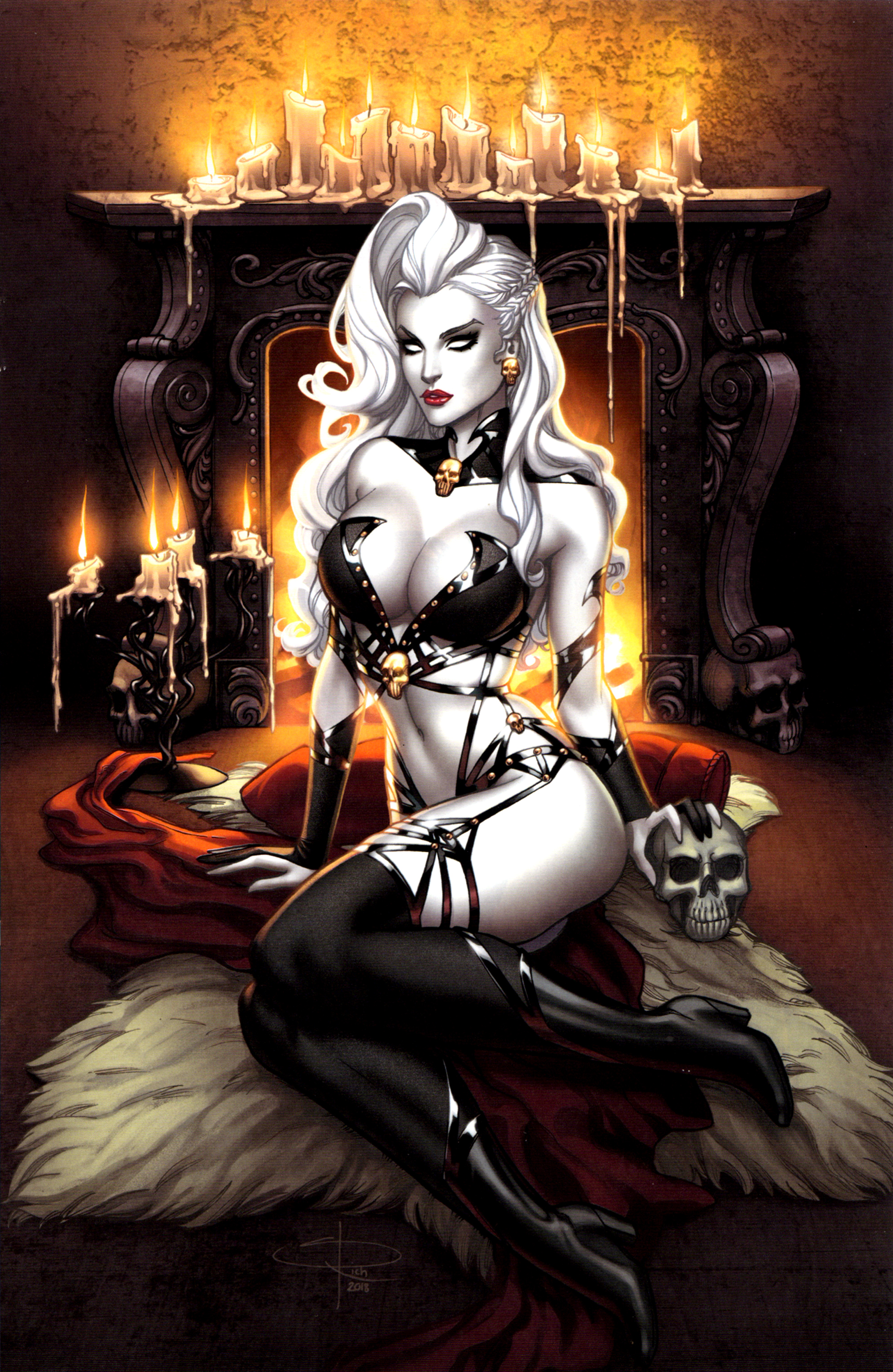 Read online Lady Death: Lingerie comic -  Issue # Full - 7
