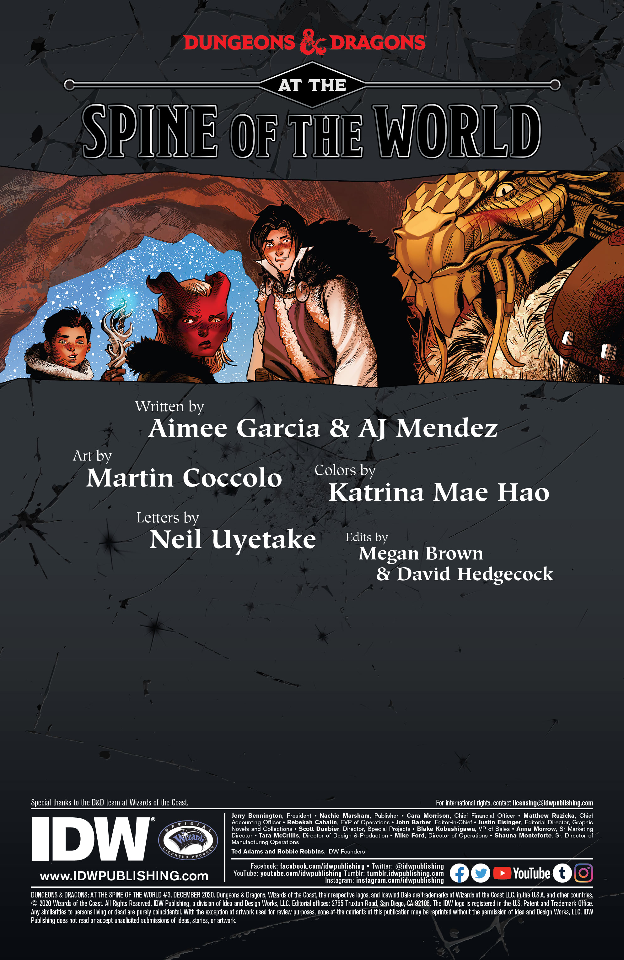 Read online Dungeons & Dragons: At the Spine of the World comic -  Issue #3 - 2