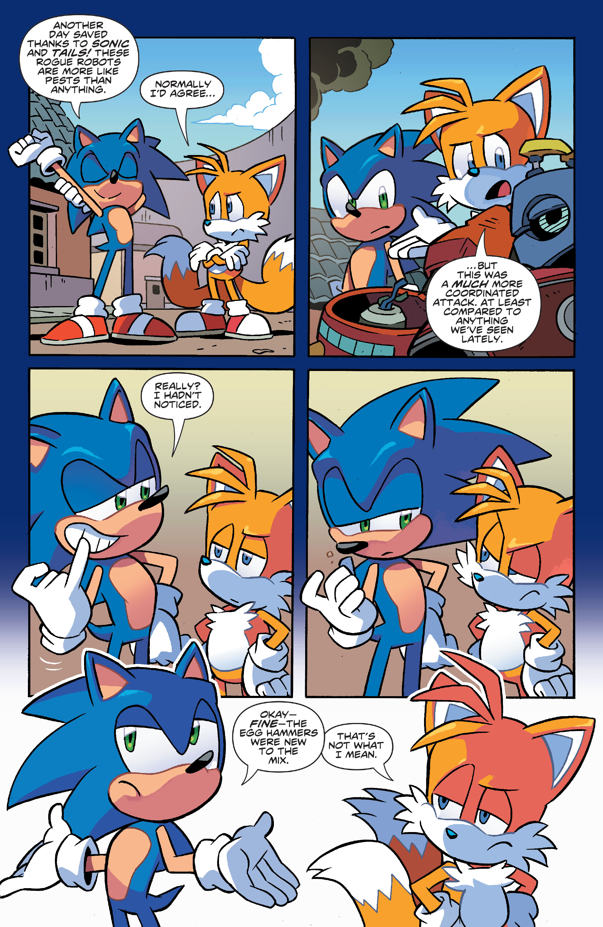 Read online Sonic the Hedgehog (2018) comic -  Issue # _5th Anniversary Edition - 19