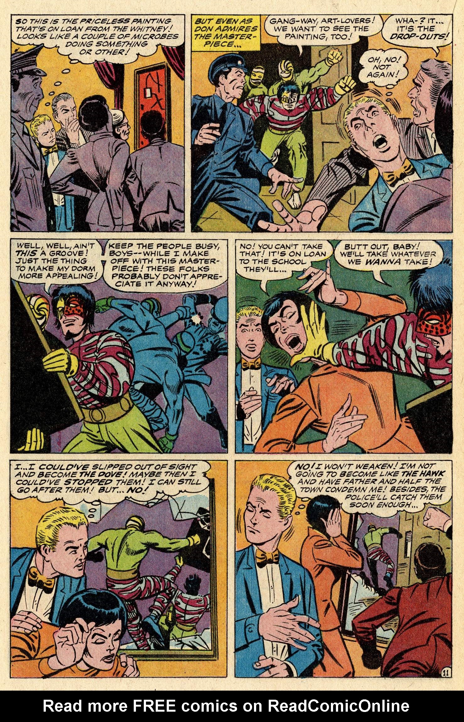 Read online The Hawk and the Dove comic -  Issue #1 - 16