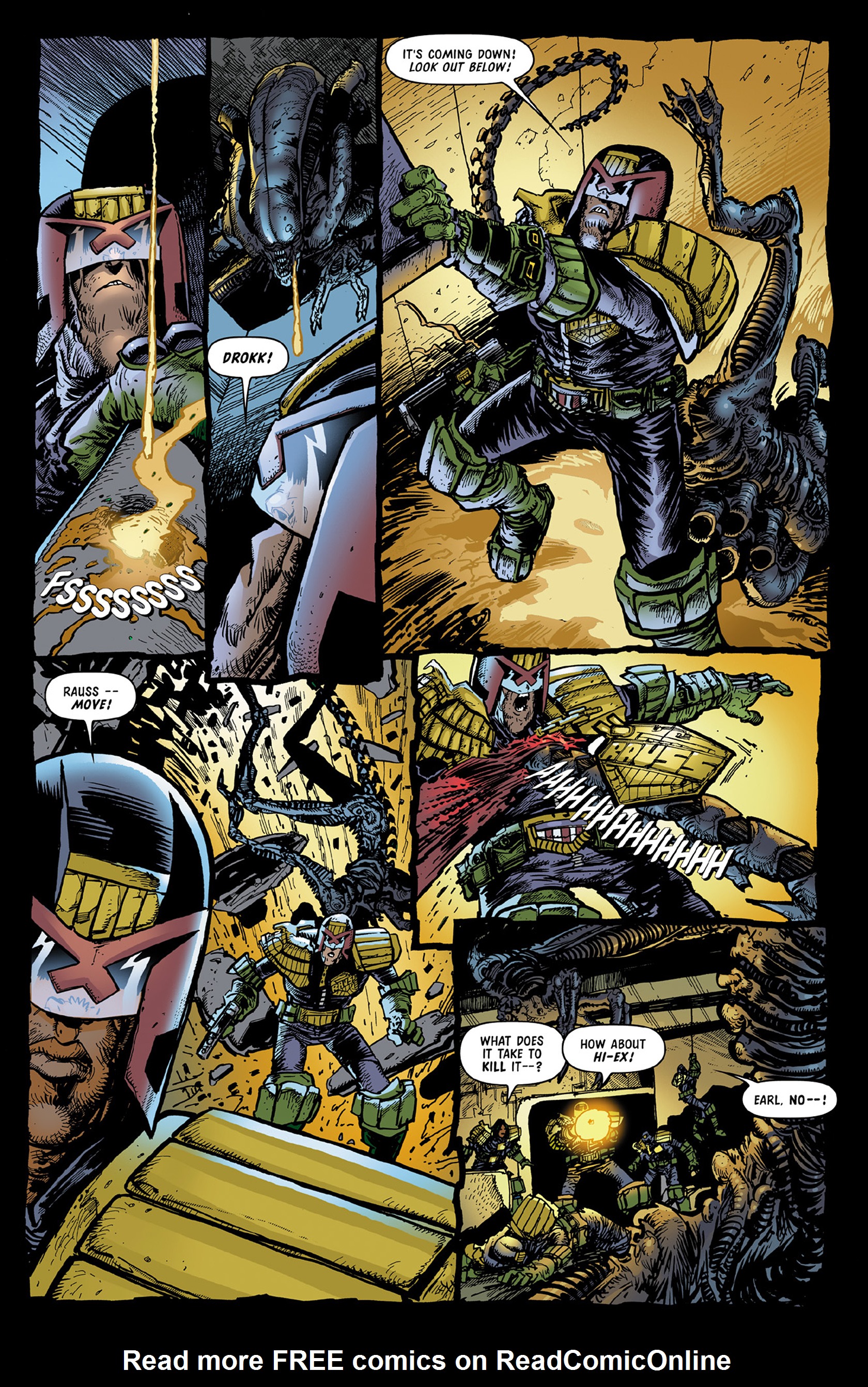 Read online Predator vs. Judge Dredd vs. Aliens: Incubus and Other Stories comic -  Issue # TPB (Part 1) - 94