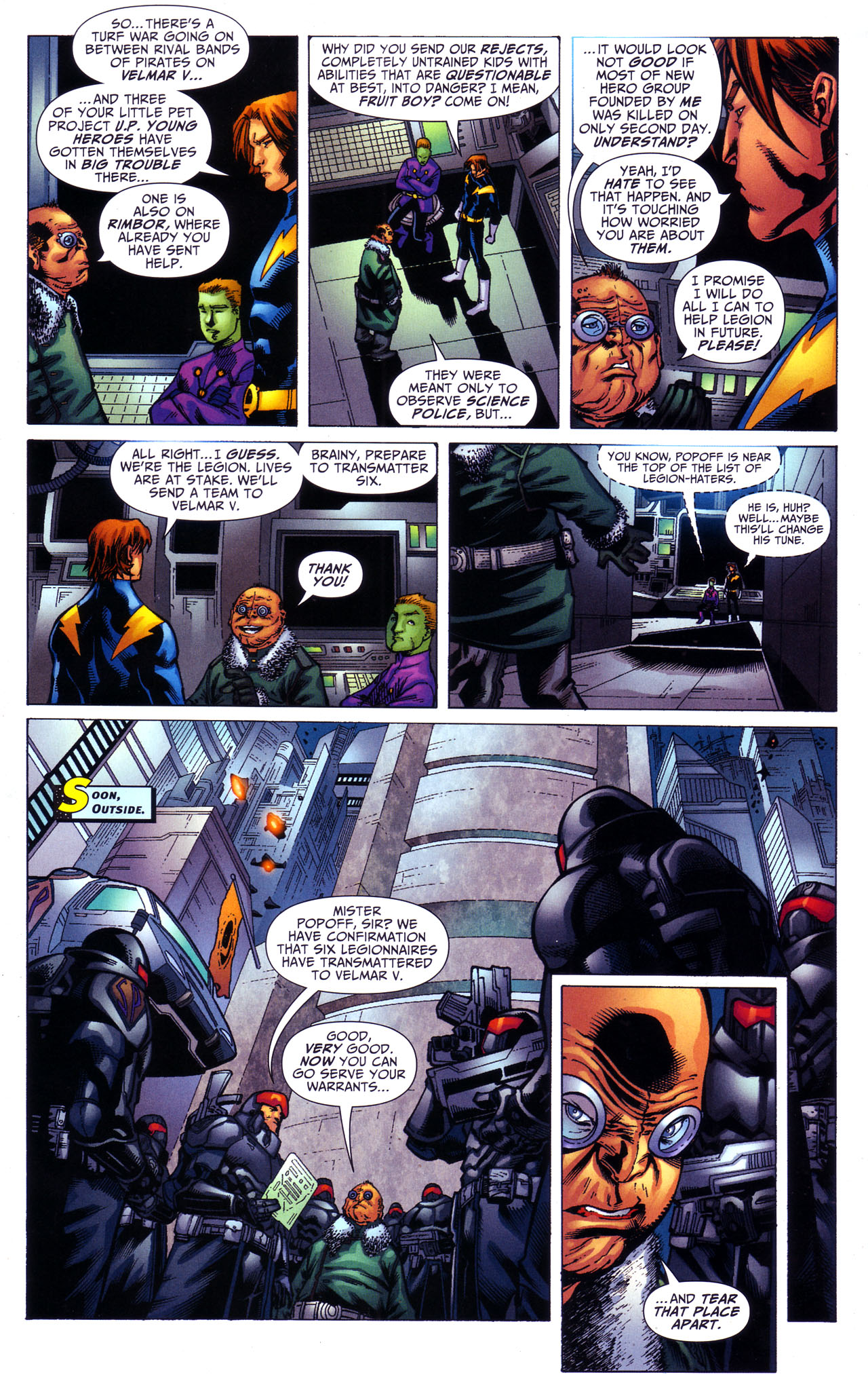 Read online Legion of Super-Heroes (2005) comic -  Issue #42 - 21