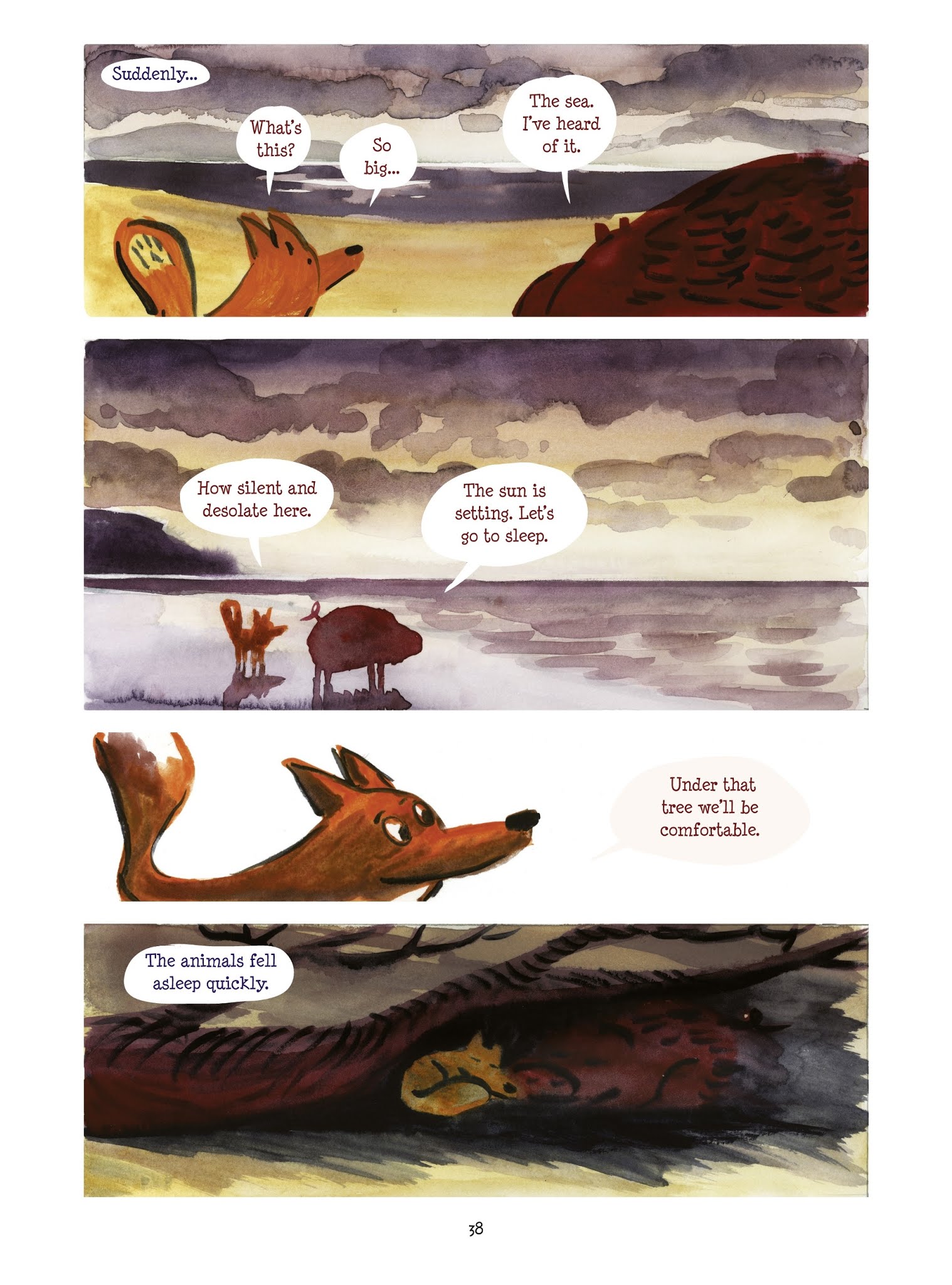 Read online Tiny Fox and Great Boar comic -  Issue #2 - 38