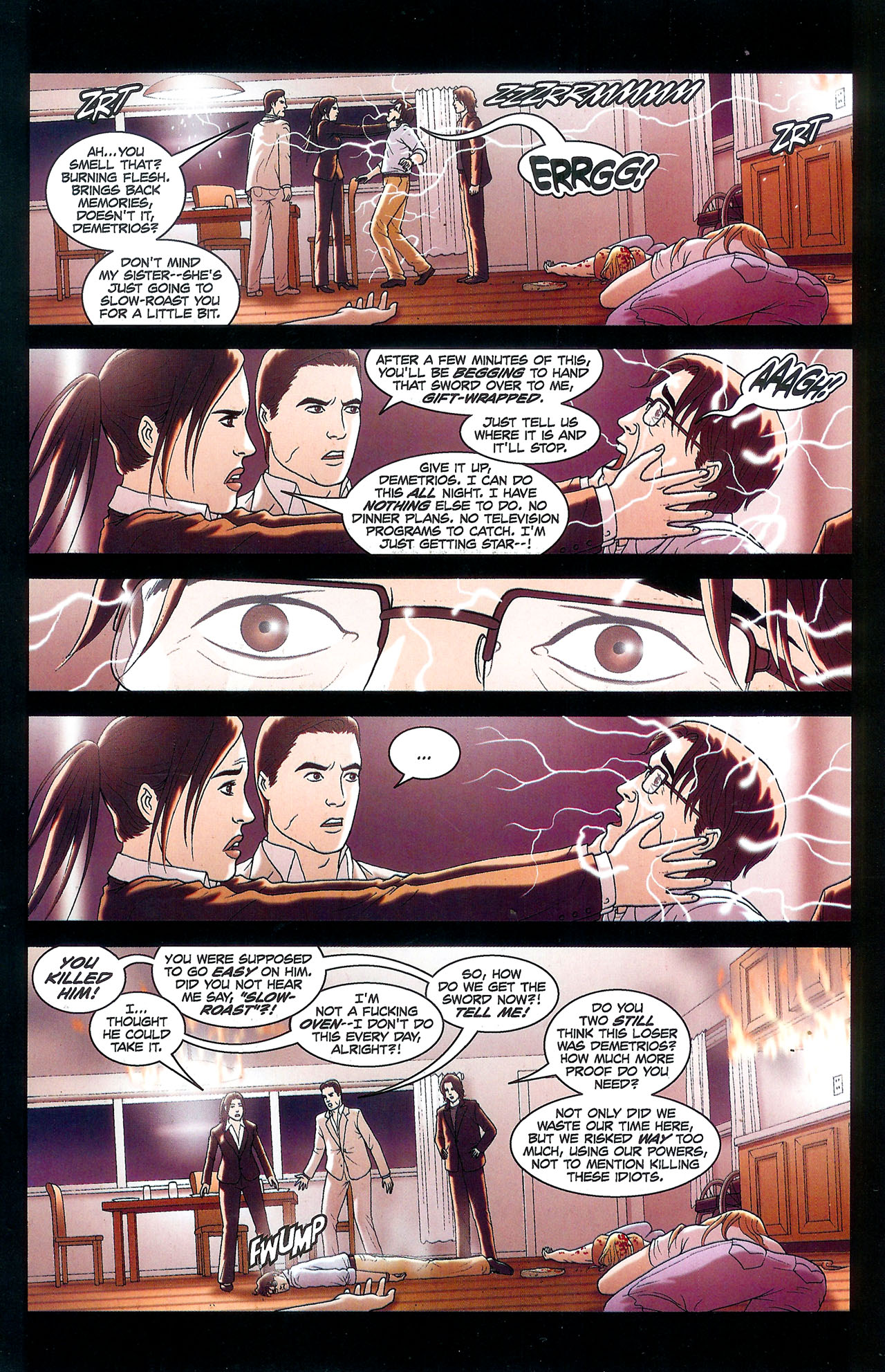 Read online The Sword comic -  Issue #1 - 21