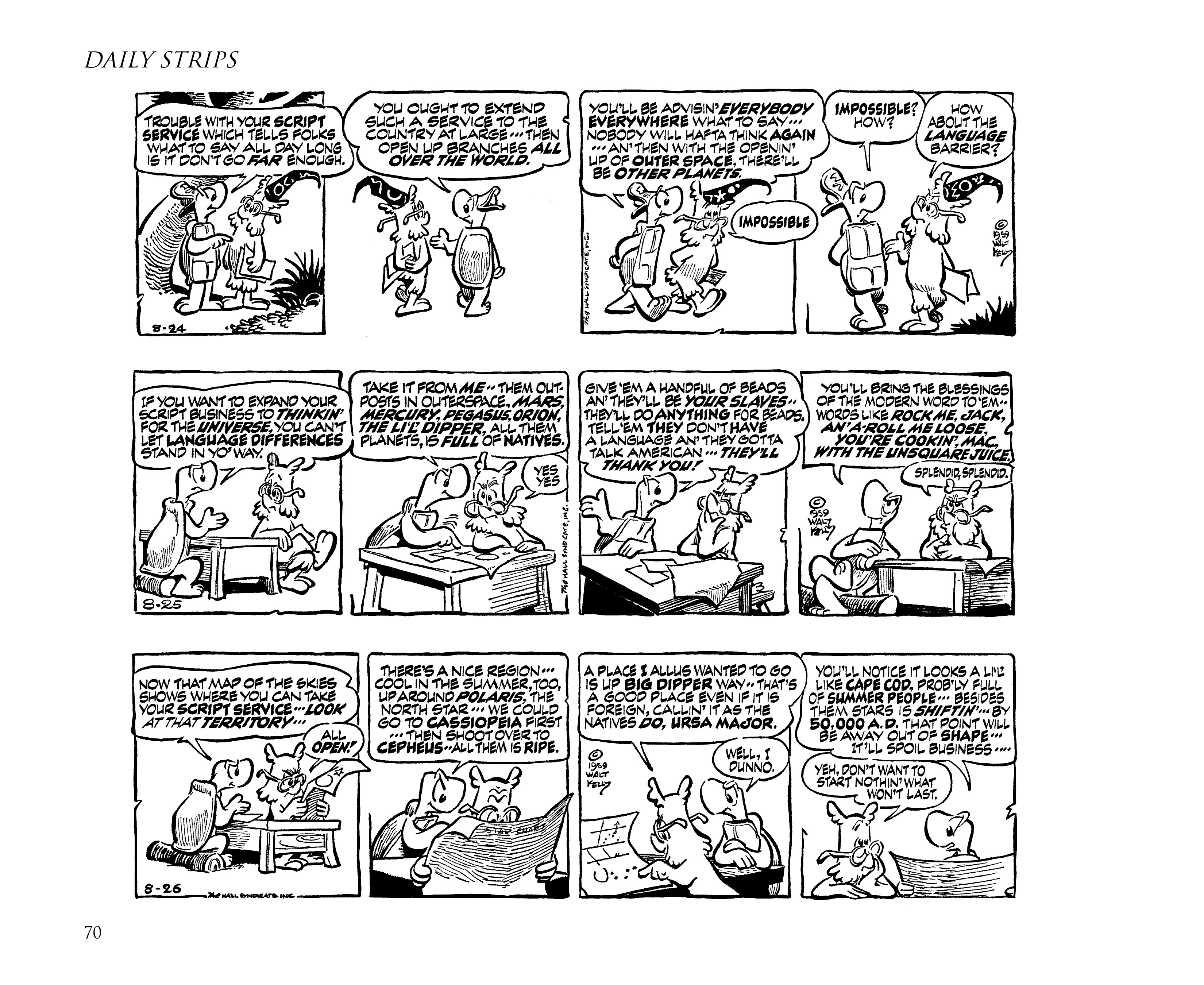 Read online Pogo by Walt Kelly: The Complete Syndicated Comic Strips comic -  Issue # TPB 6 (Part 1) - 80
