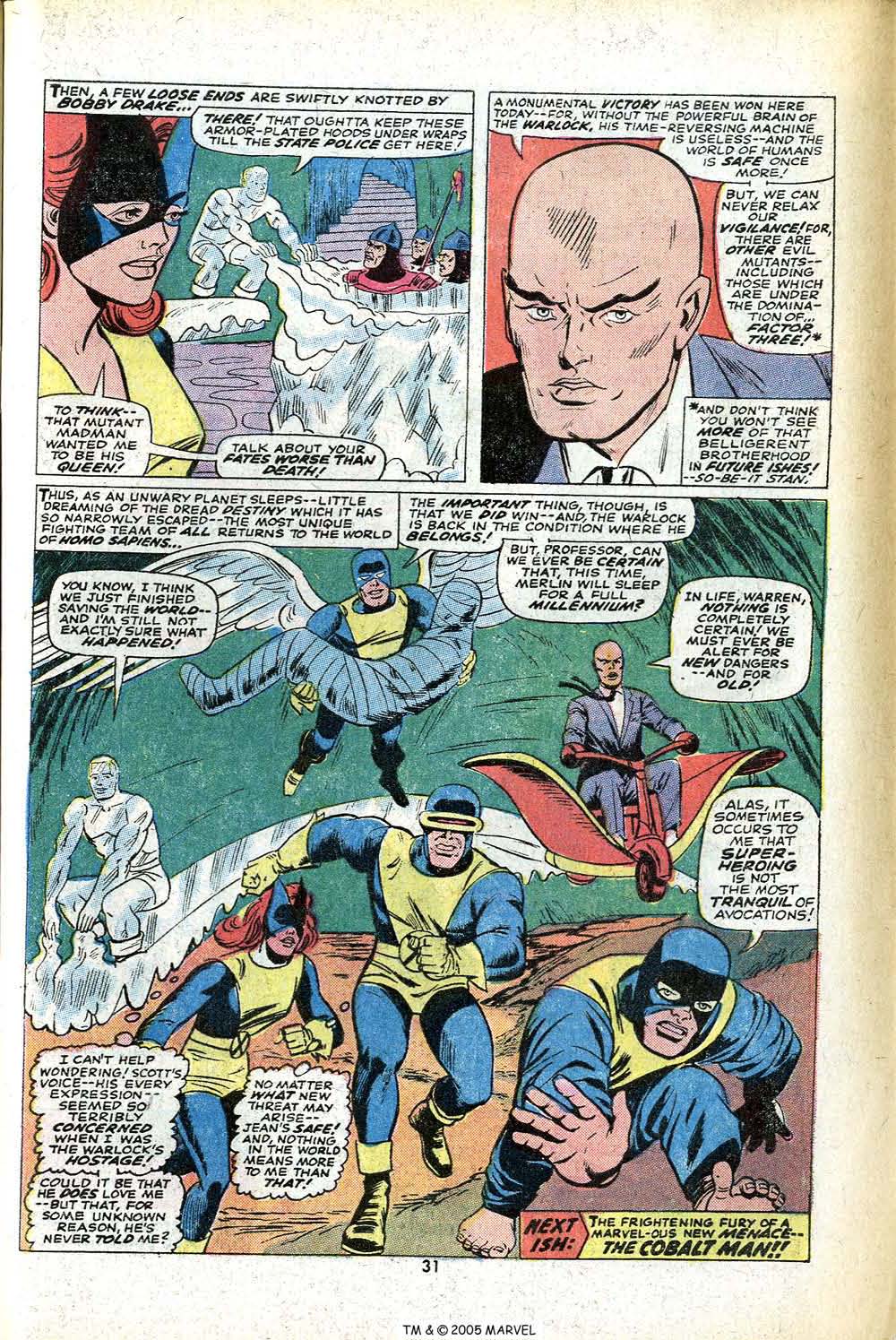 Read online Uncanny X-Men (1963) comic -  Issue #78 - 33