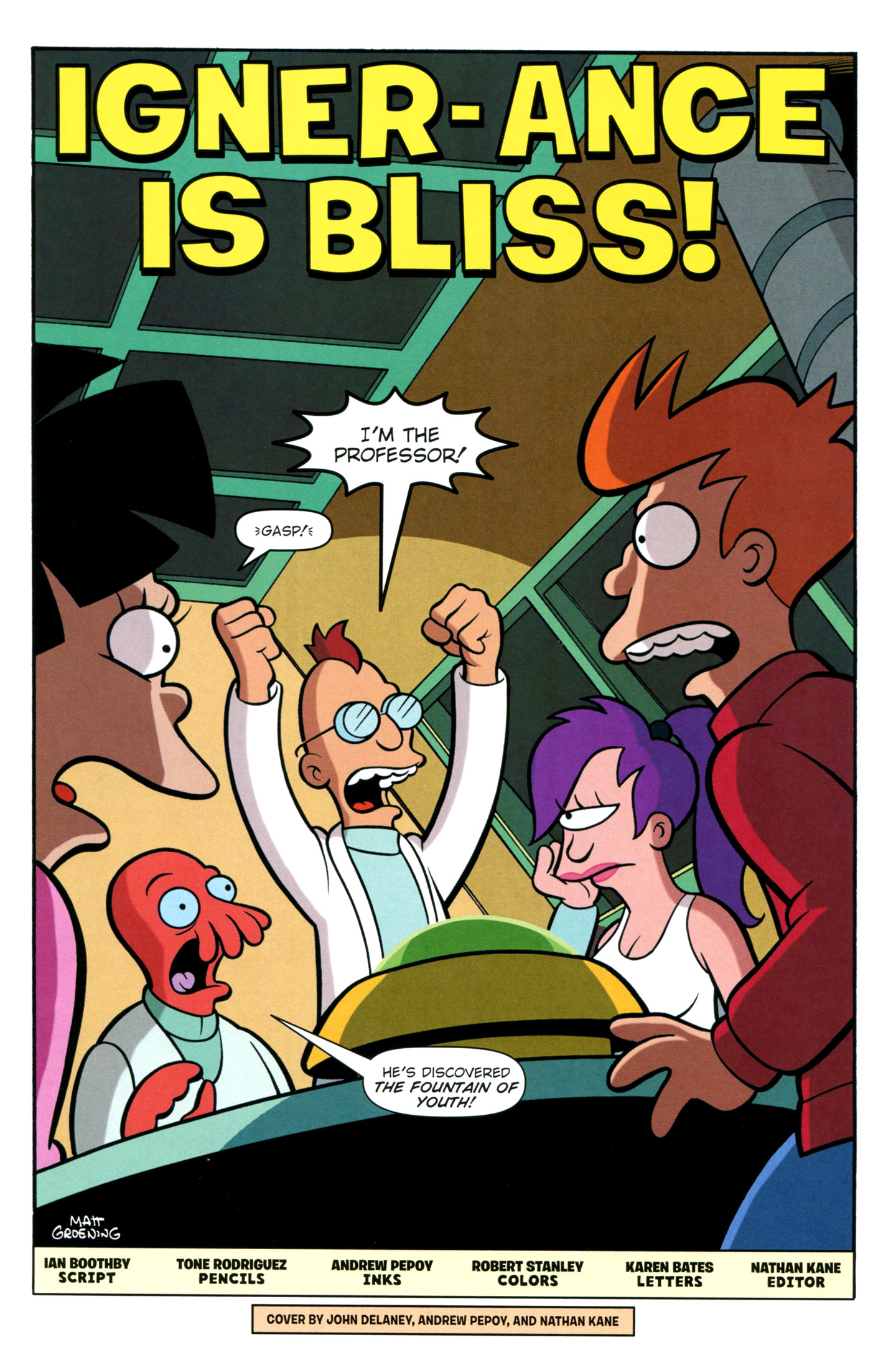 Read online Futurama Comics comic -  Issue #63 - 2